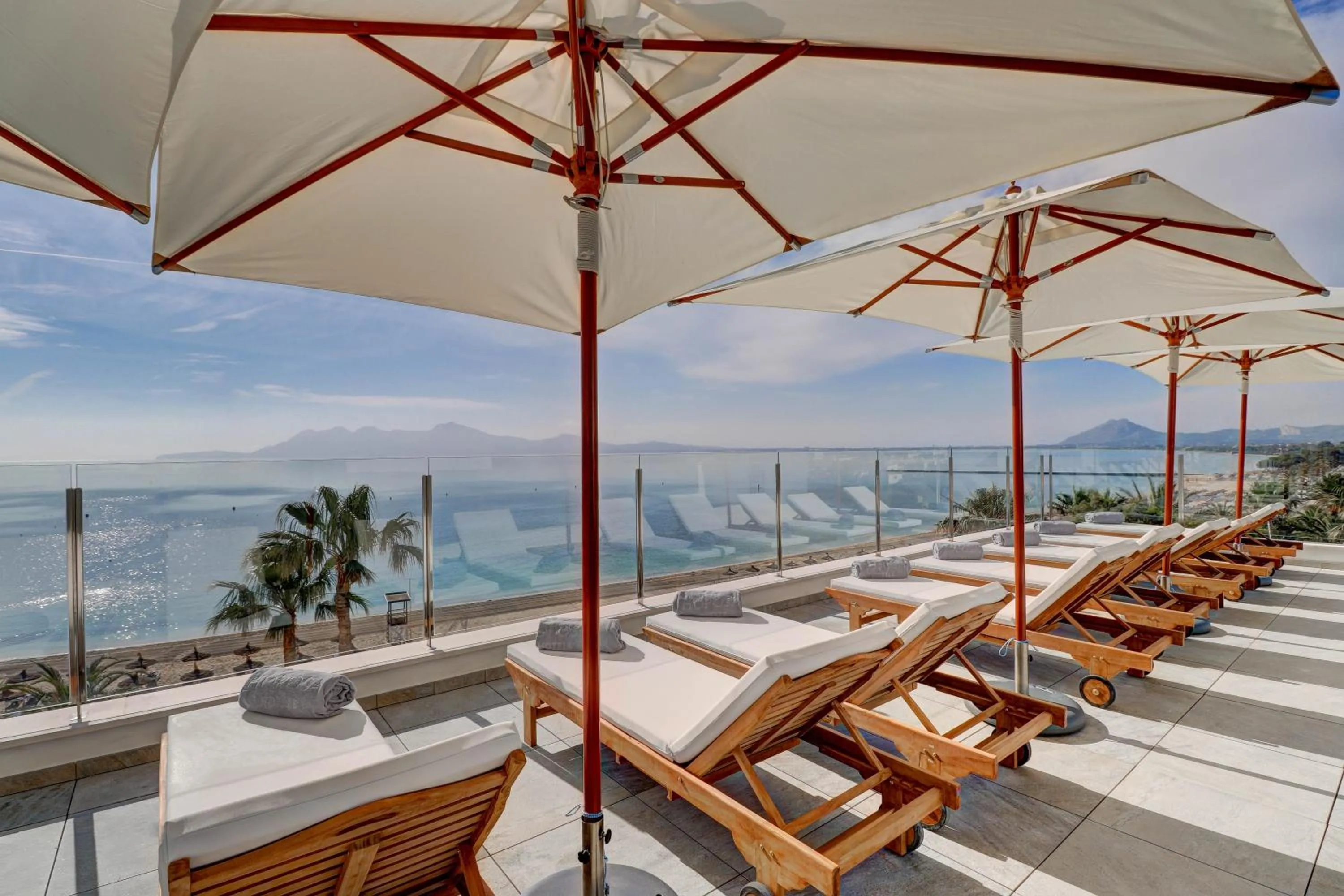 Balcony/Terrace in Hoposa Pollentia - Adults Only