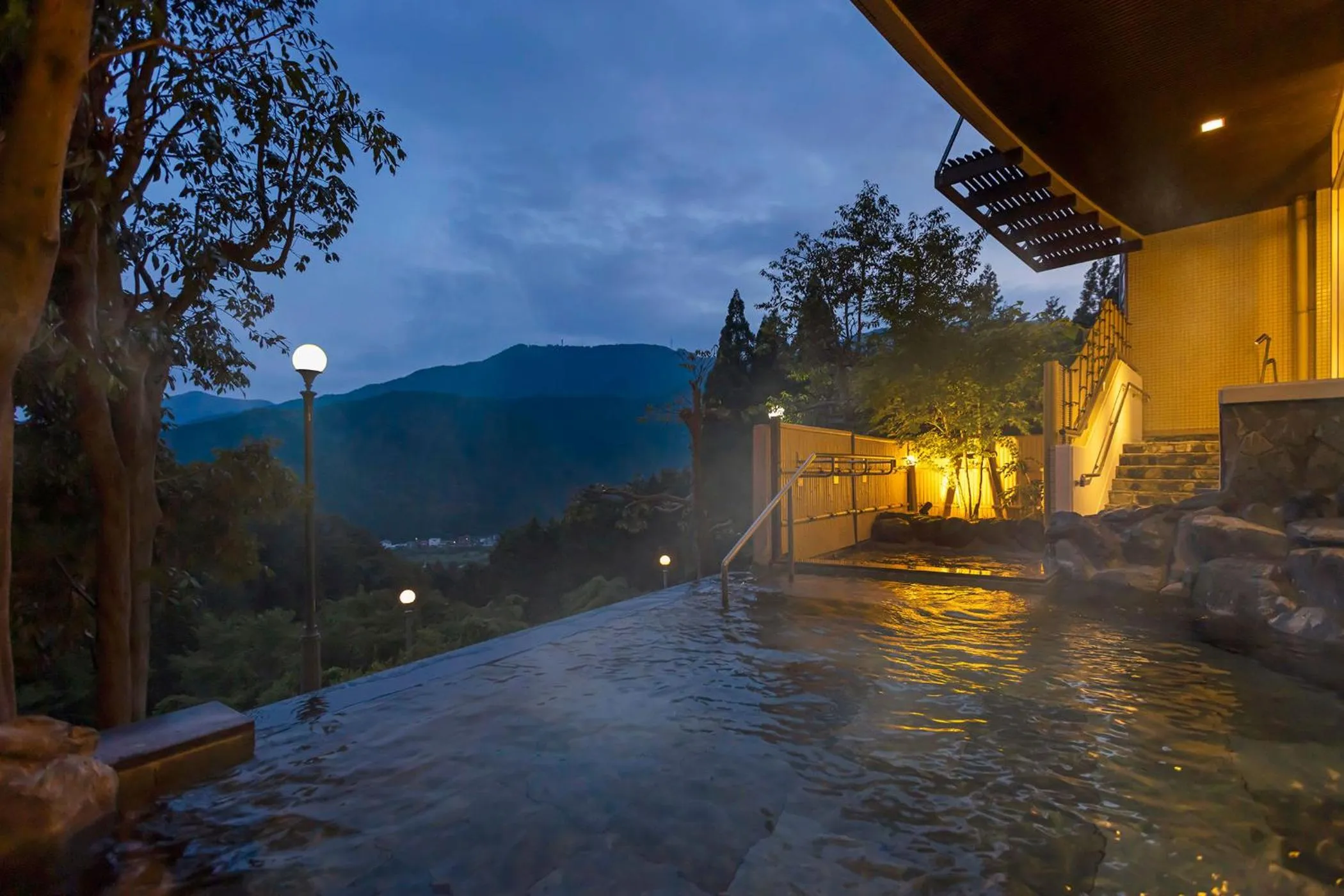 Open Air Bath in TAOYA Gero