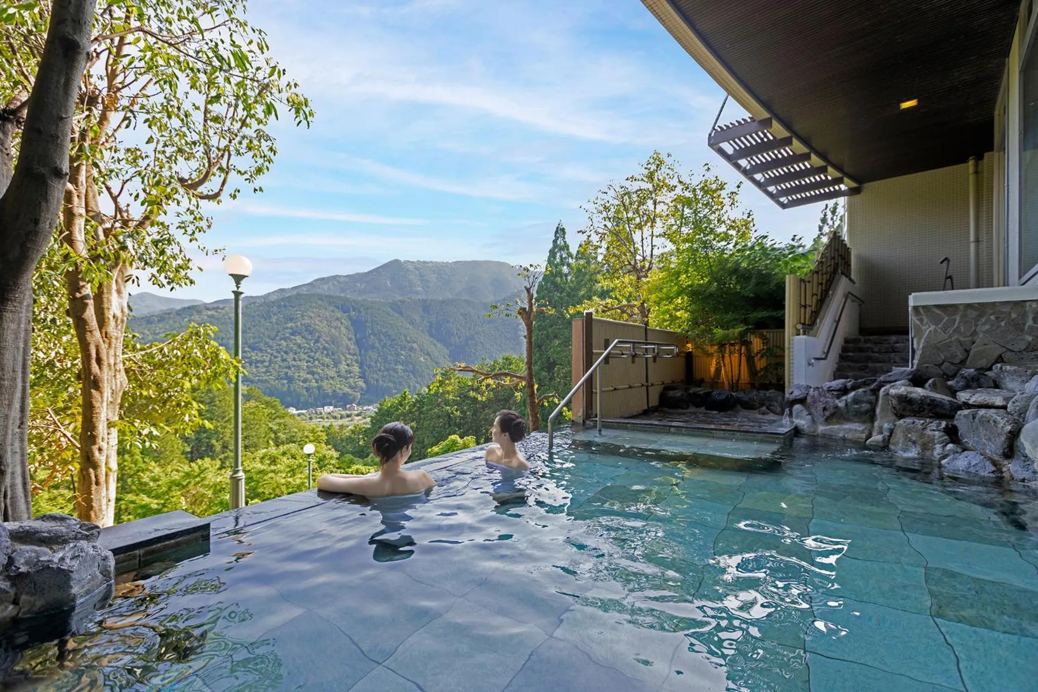 Open Air Bath in TAOYA Gero