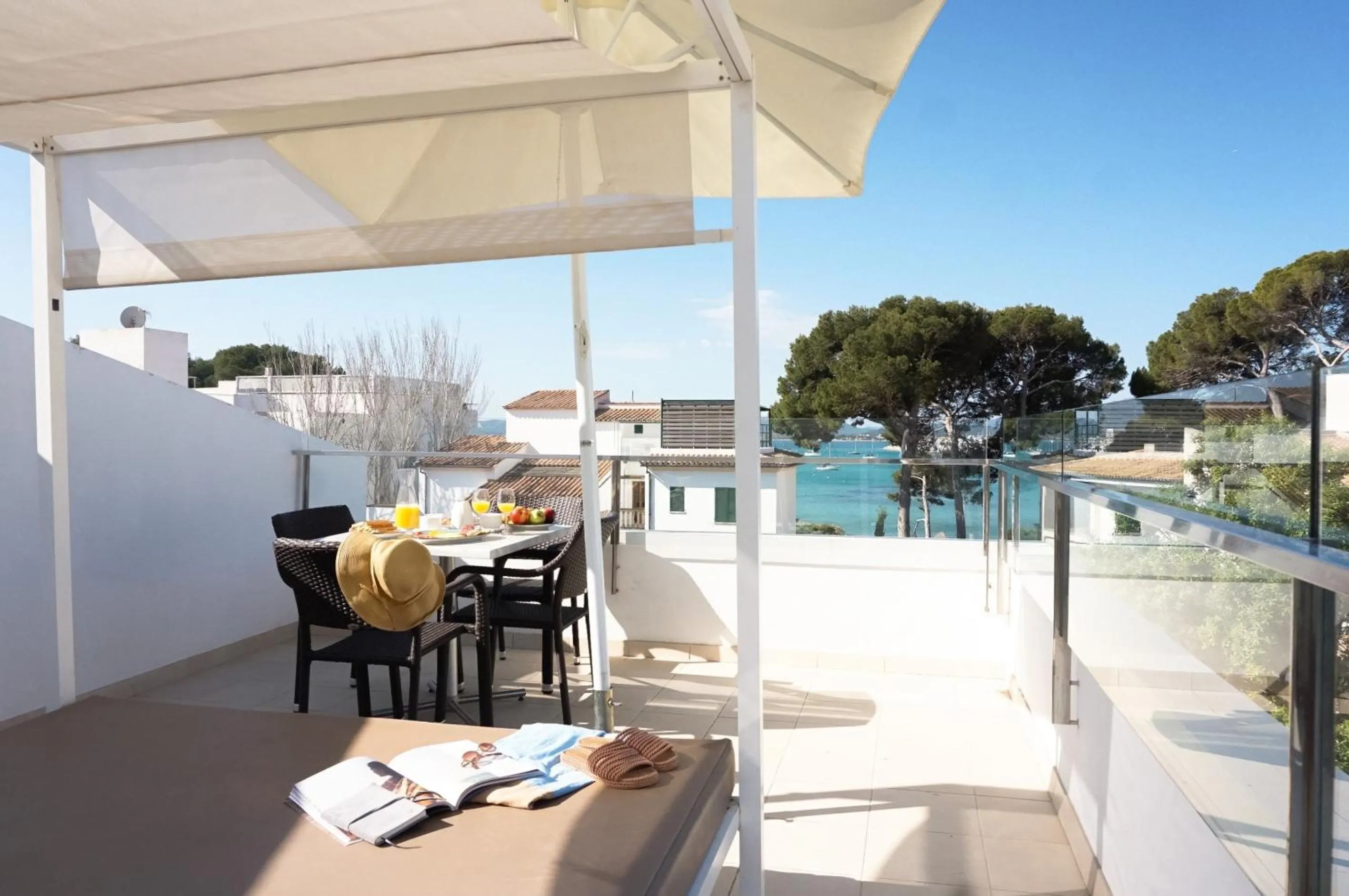 Balcony/Terrace in Hoposa Pollensamar Apartamentos