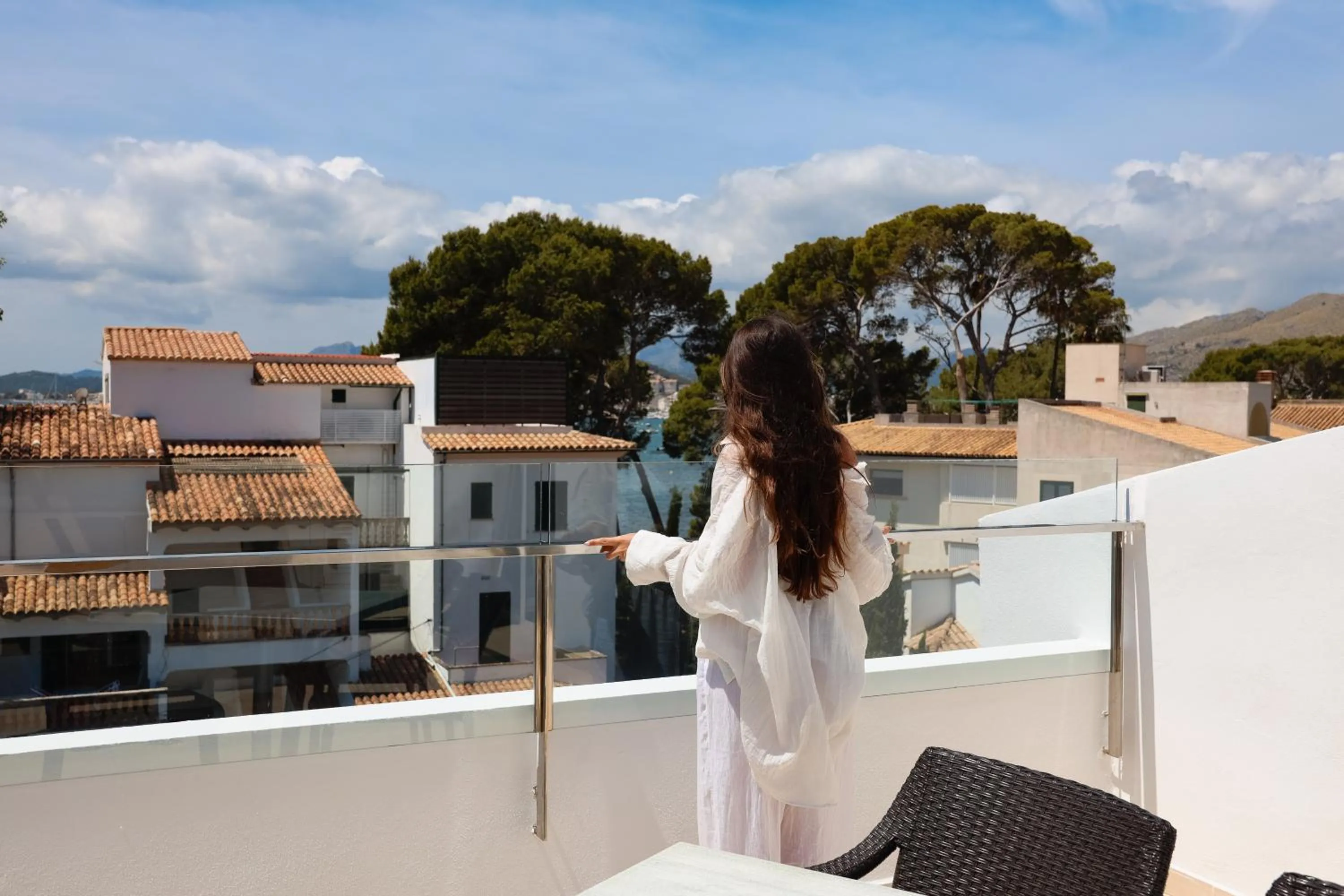Balcony/Terrace in Hoposa Pollensamar Apartamentos