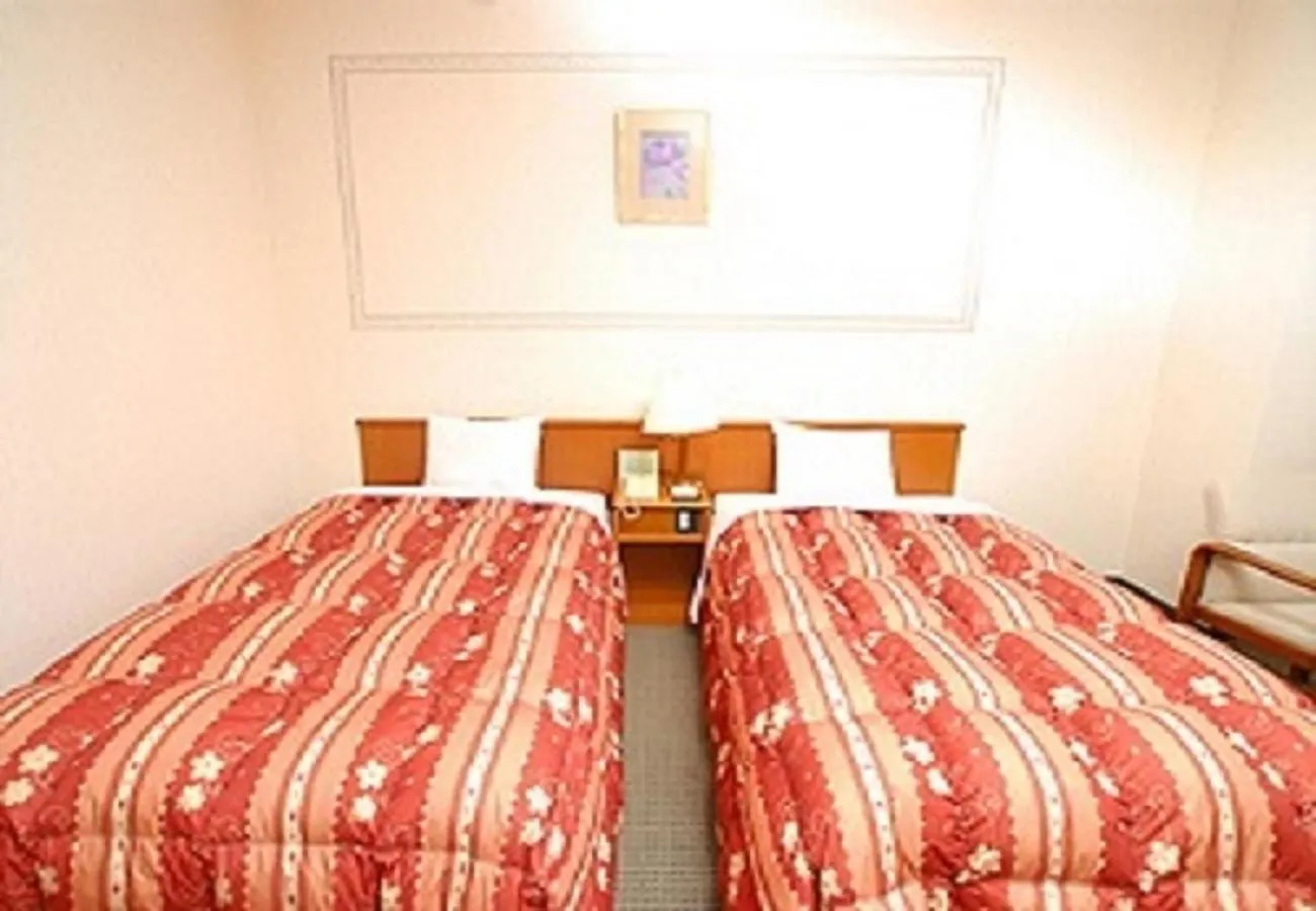 Bed in Abashiri Kanko Hotel