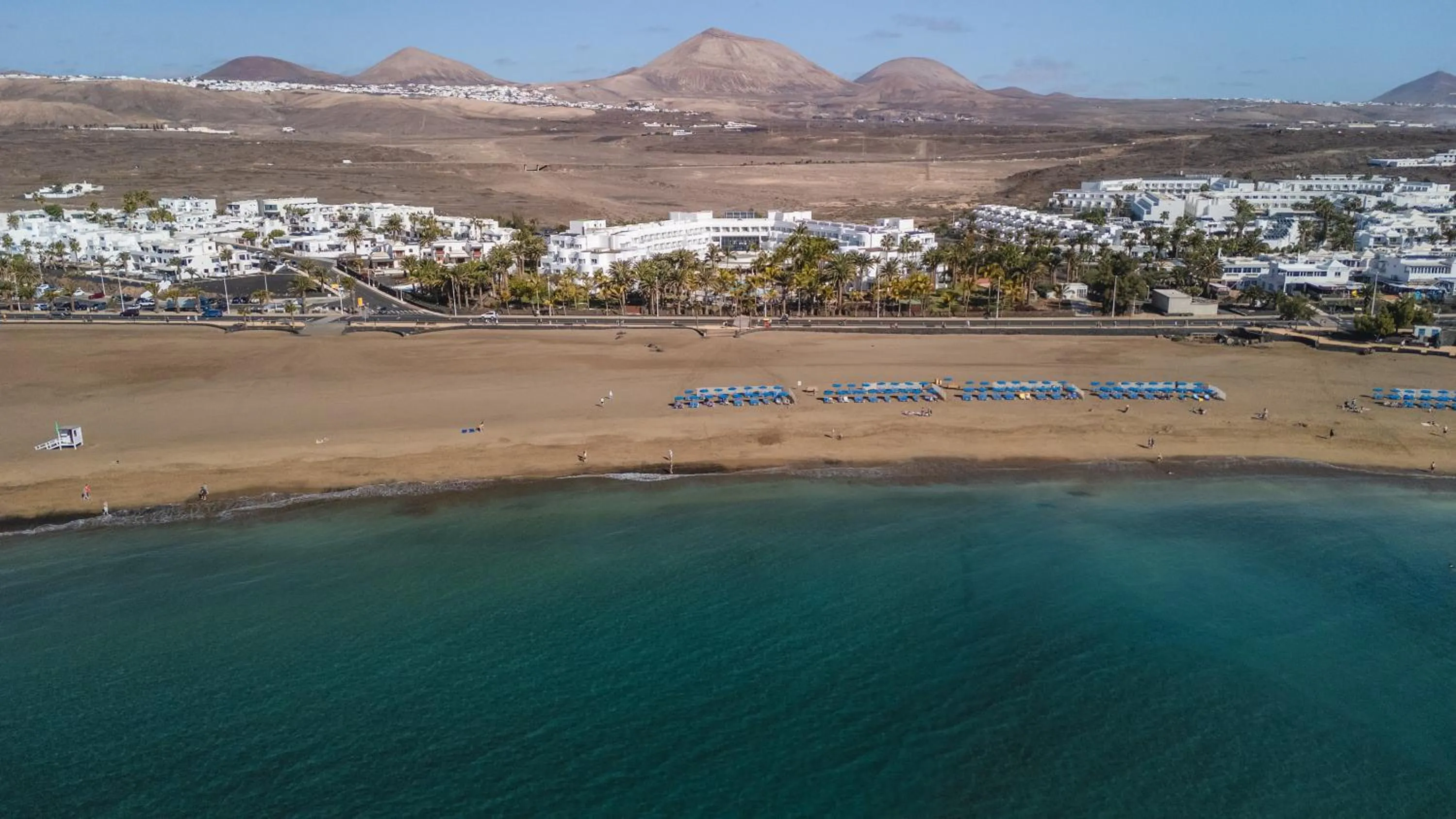 Bird's eye view in Hipotels La Geria