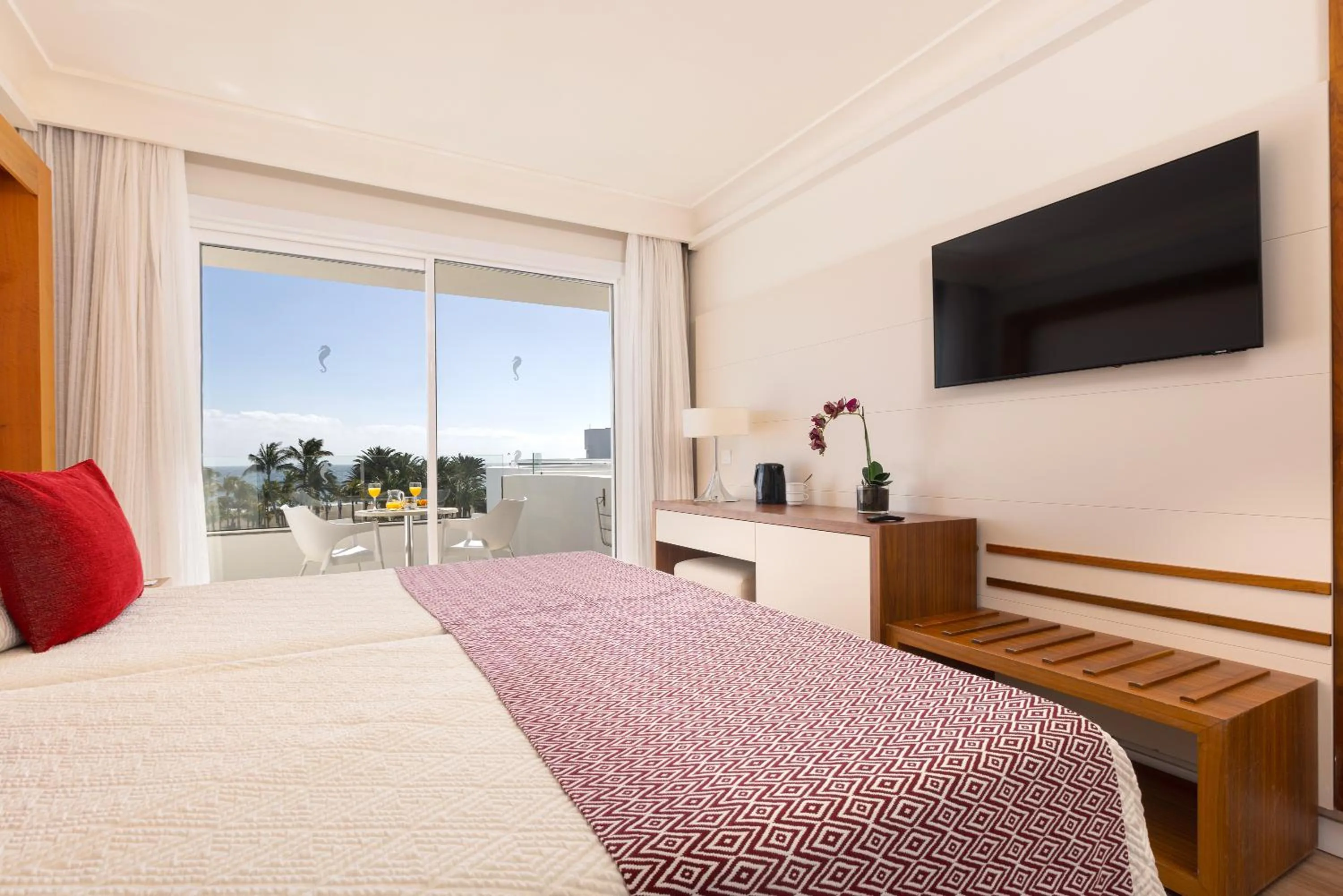 Bed in Hipotels La Geria