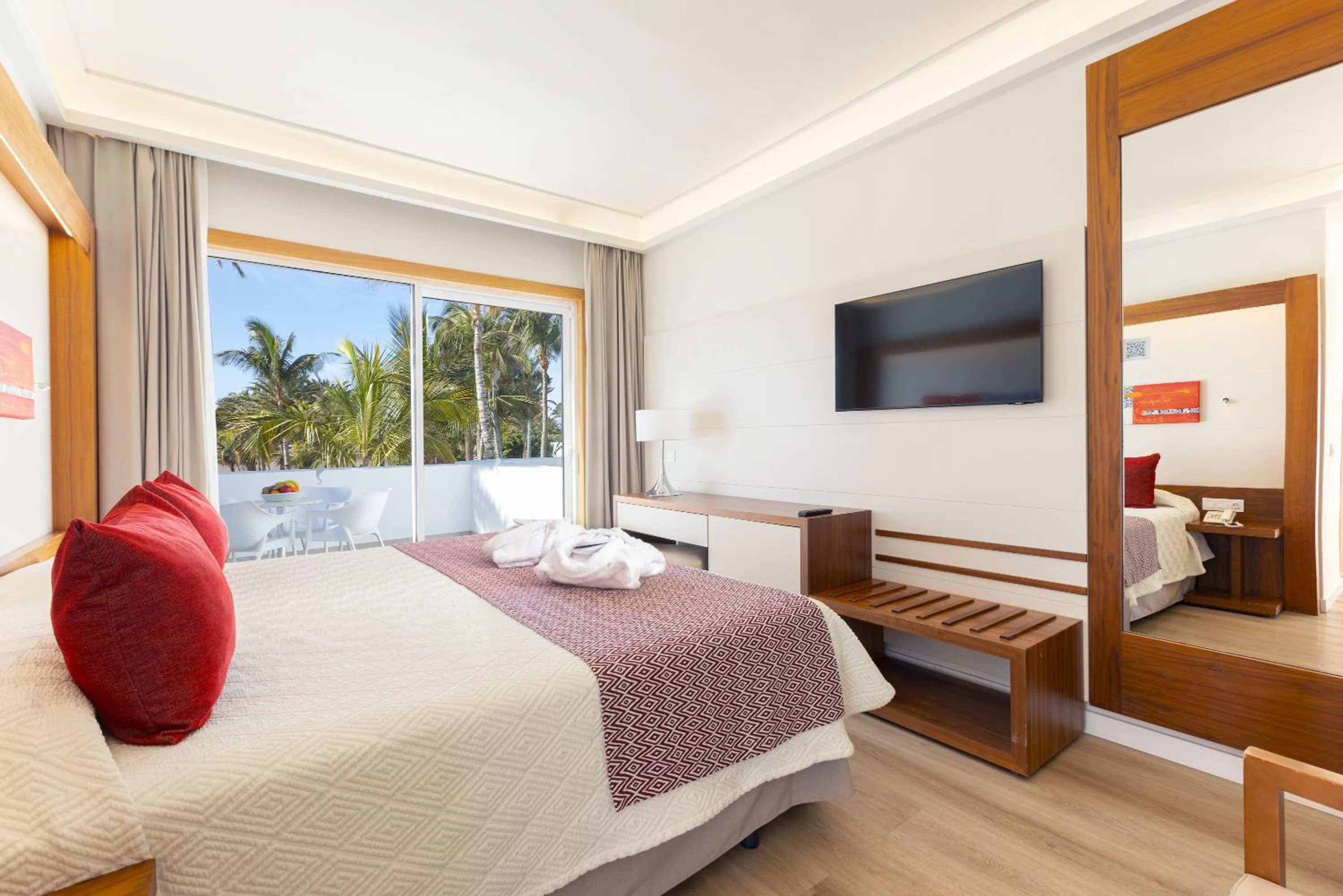 Bed in Hipotels La Geria