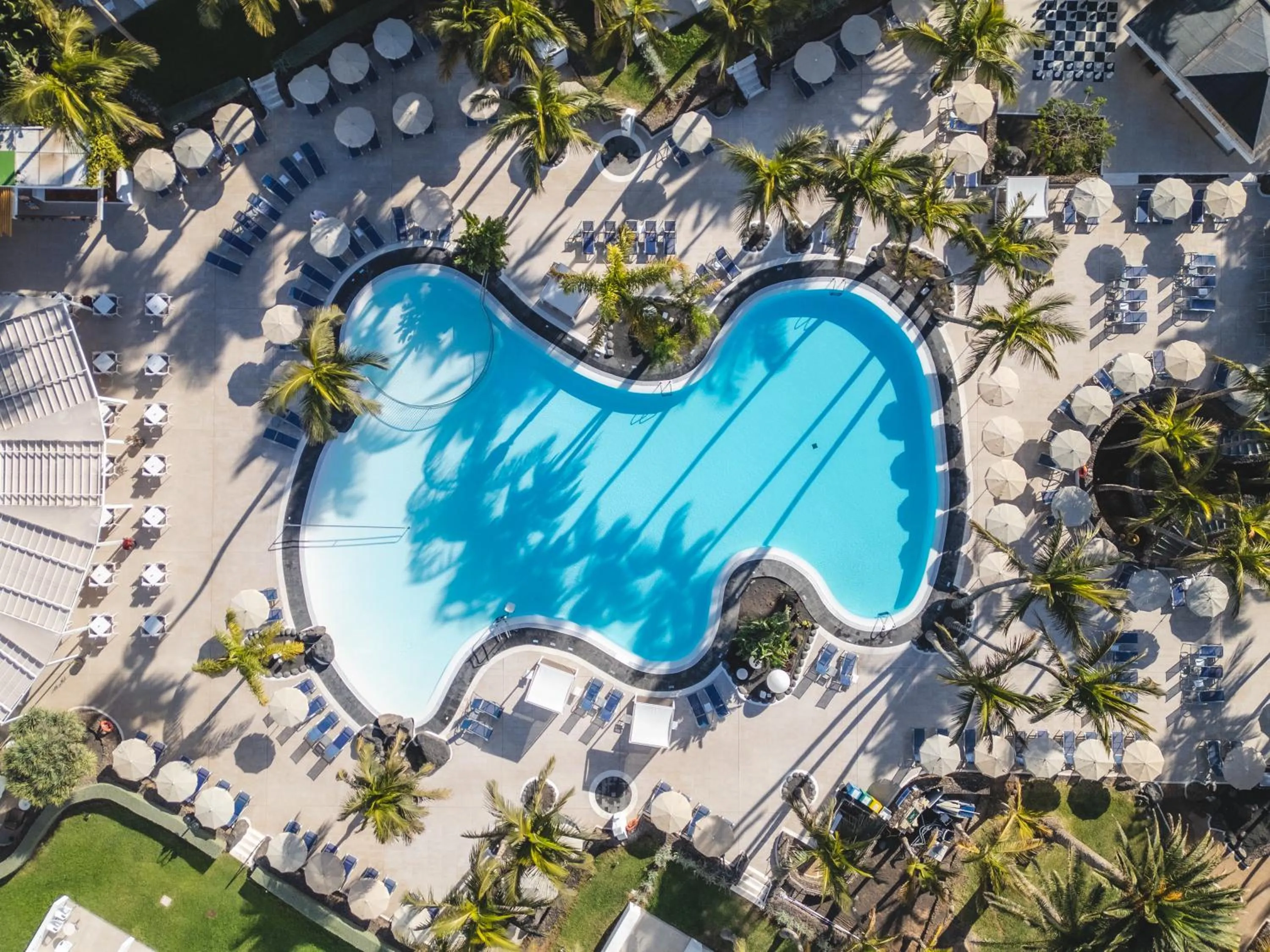 Bird's eye view in Hipotels La Geria