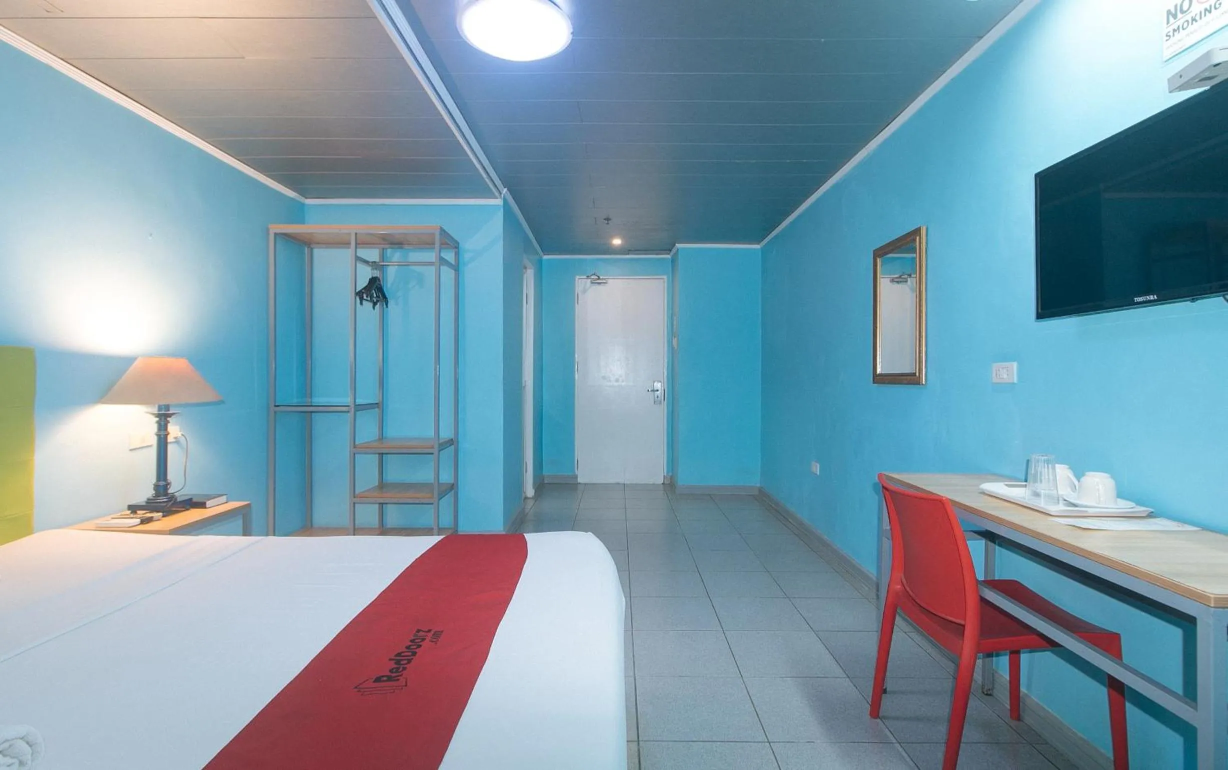 Bedroom, Bed in RedDoorz Plus New Era Budget Hotel Mandaue former RedDoorz Plus near UV Mandaue Cebu