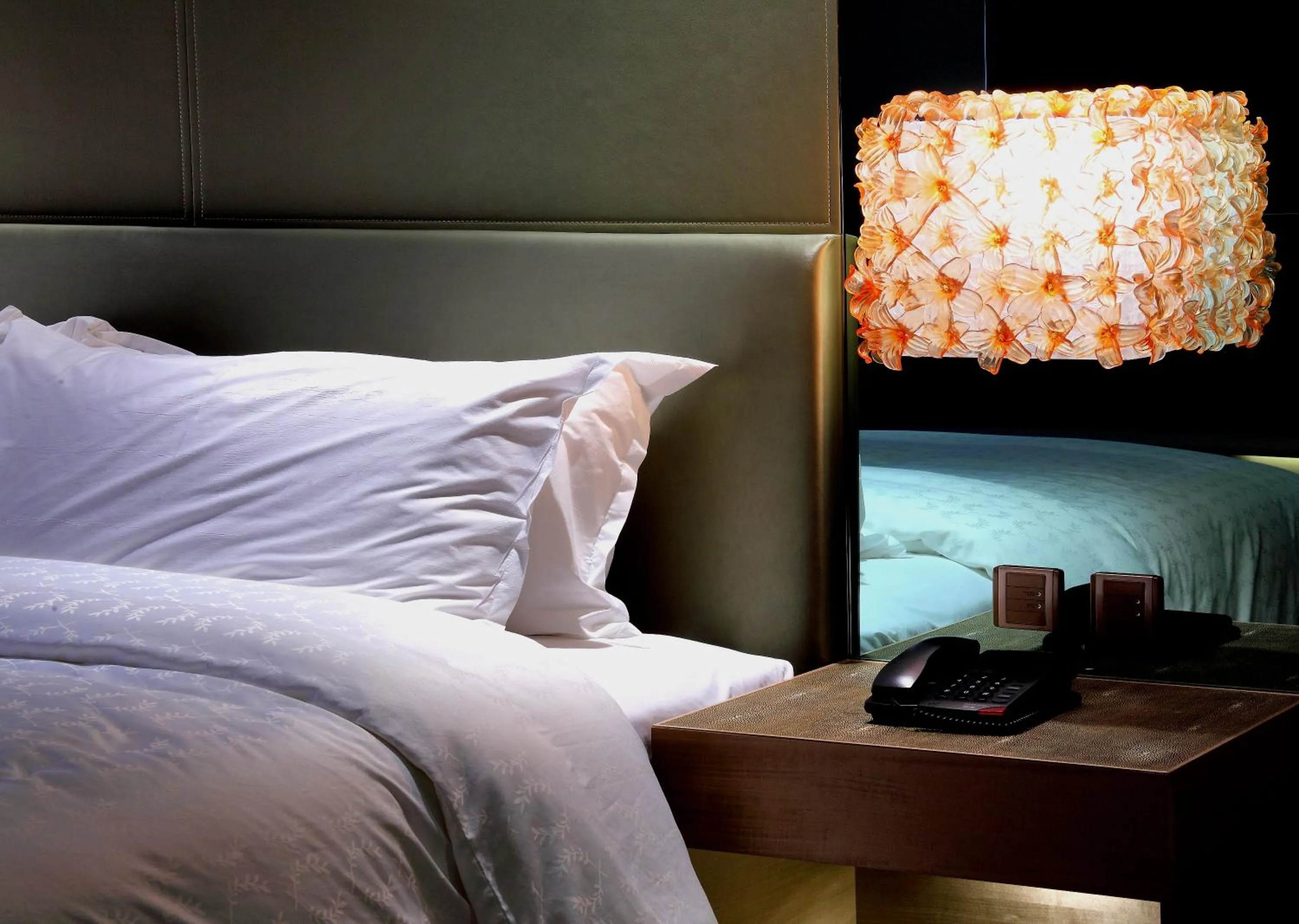 Bed in Sheraton Hsinchu Hotel