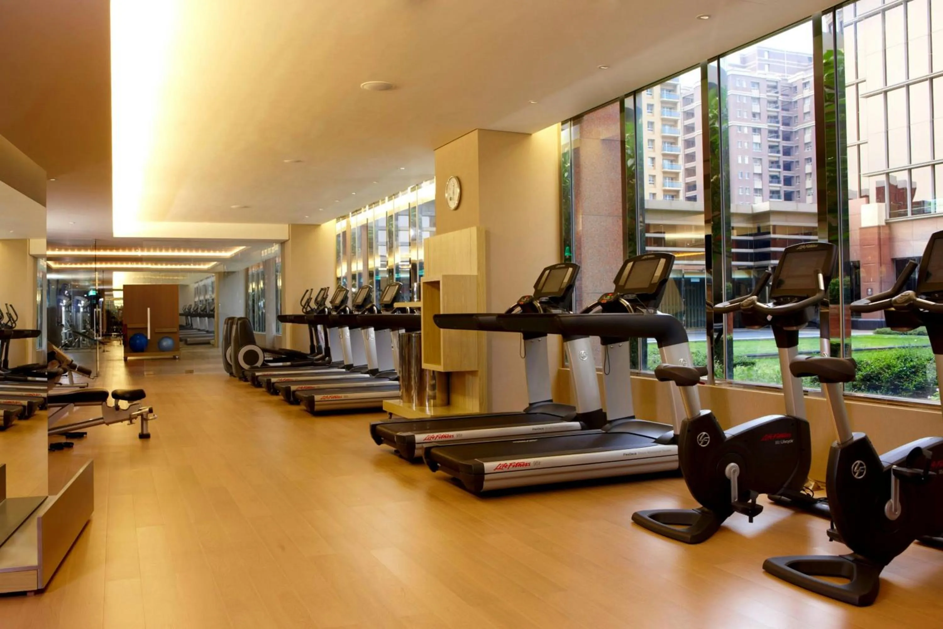 Fitness centre/facilities in Sheraton Hsinchu Hotel