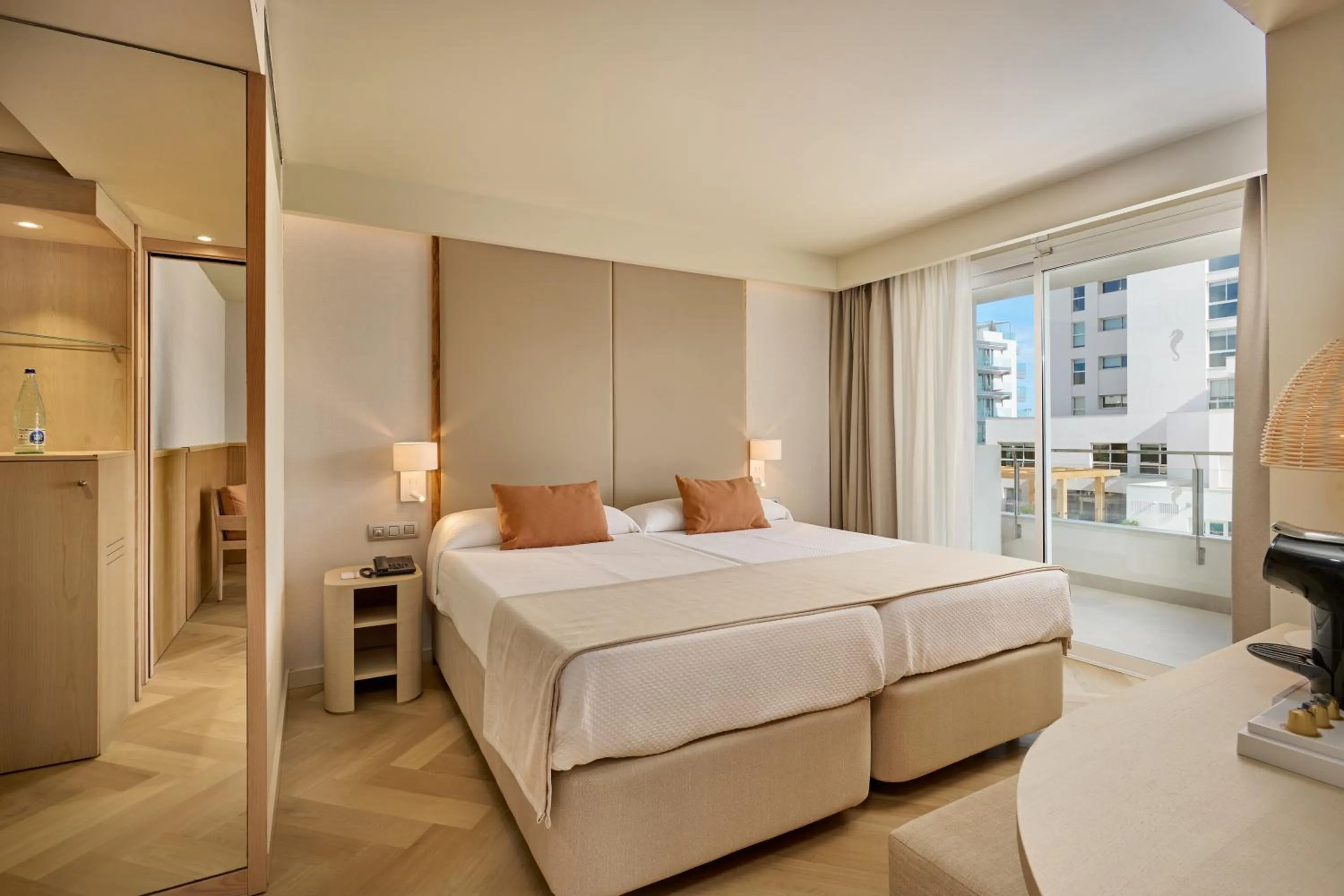 Bed in Hipotels Don Juan