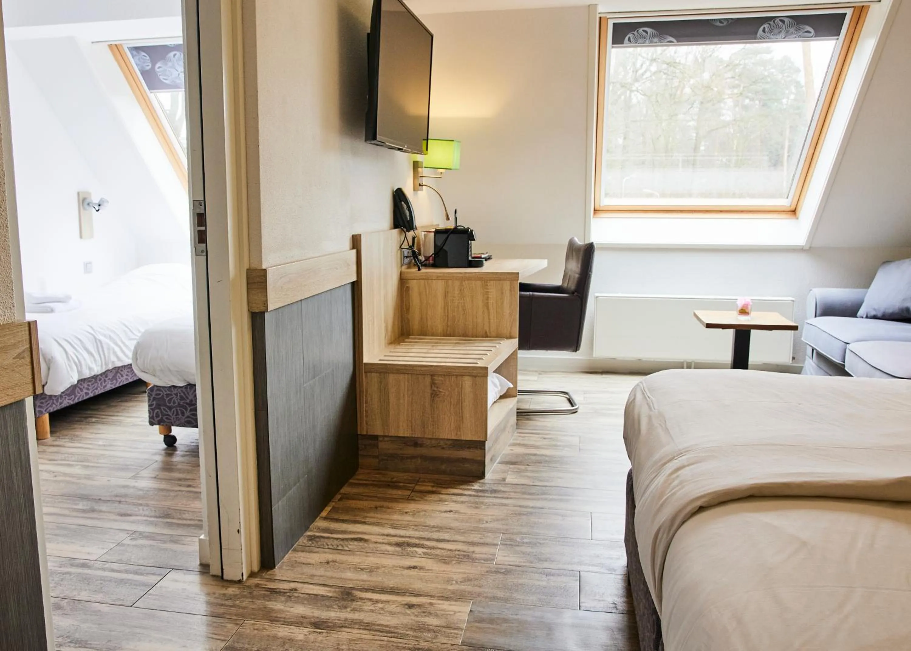 Bedroom, Bed in Hotel Erve Hulsbeek