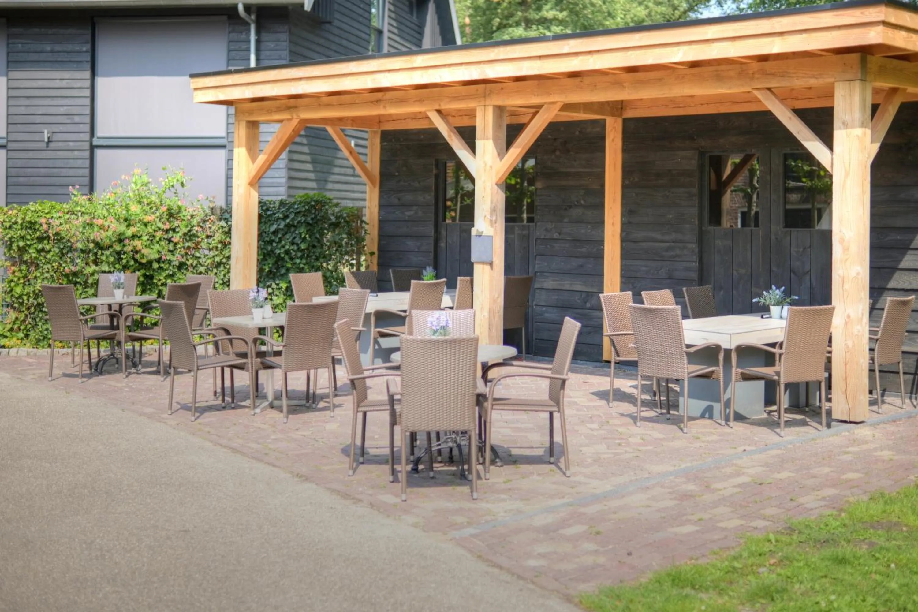 Balcony/Terrace in Hotel Erve Hulsbeek