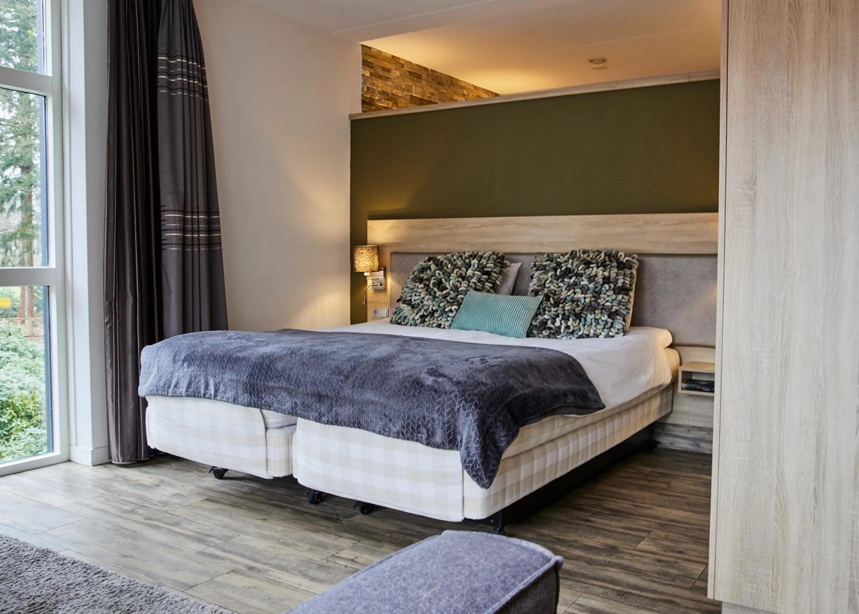 Bedroom, Bed in Hotel Erve Hulsbeek