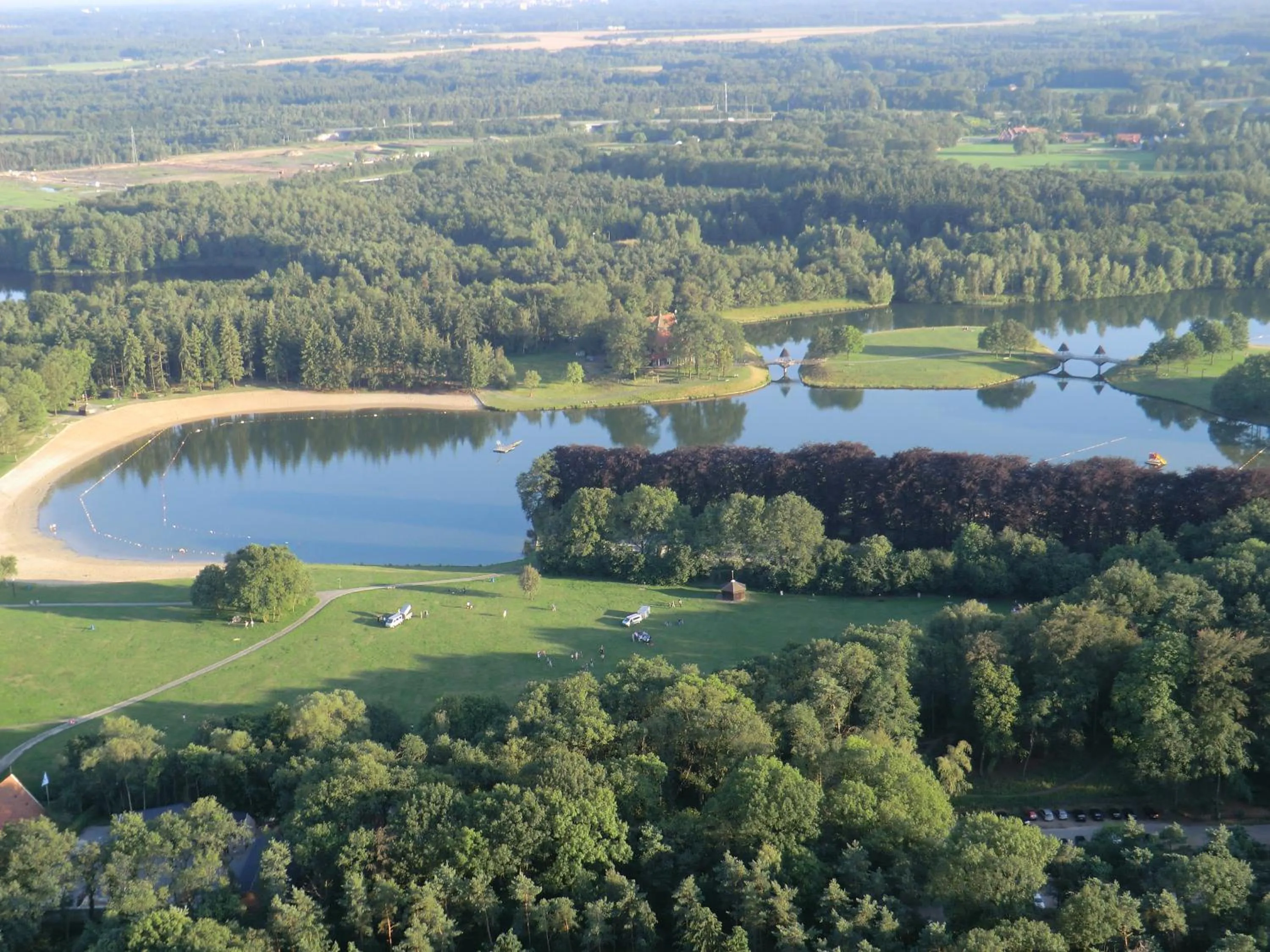 Lake view in Hotel Erve Hulsbeek