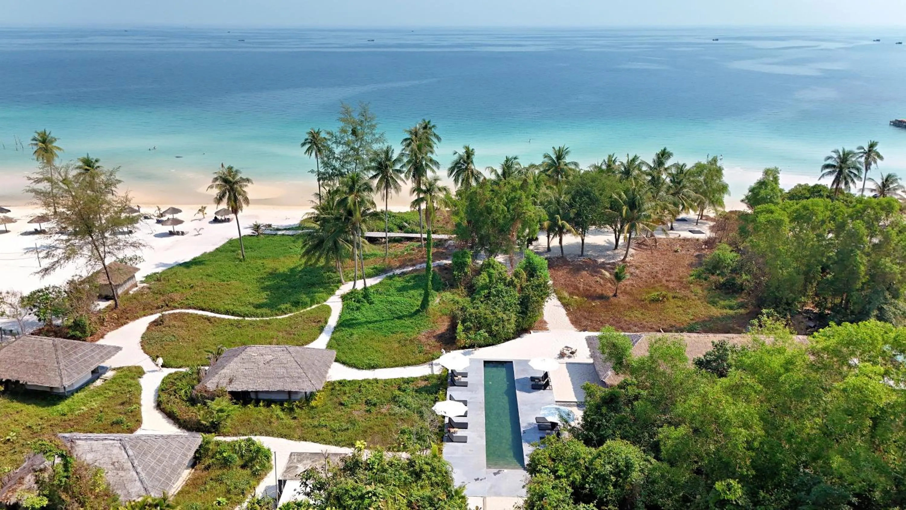 Bird's eye view in Tamu Koh Rong