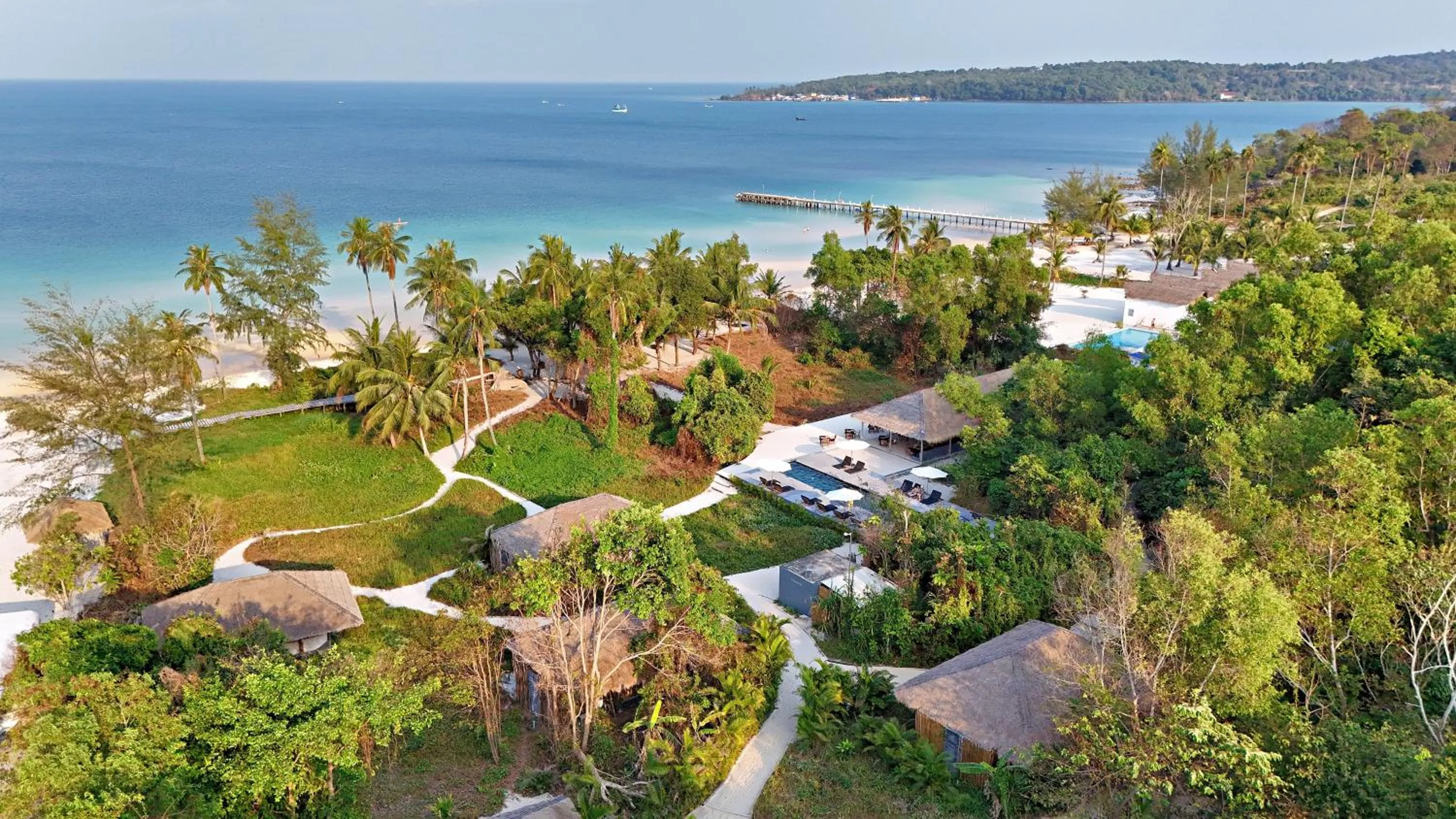 Bird's eye view in Tamu Koh Rong