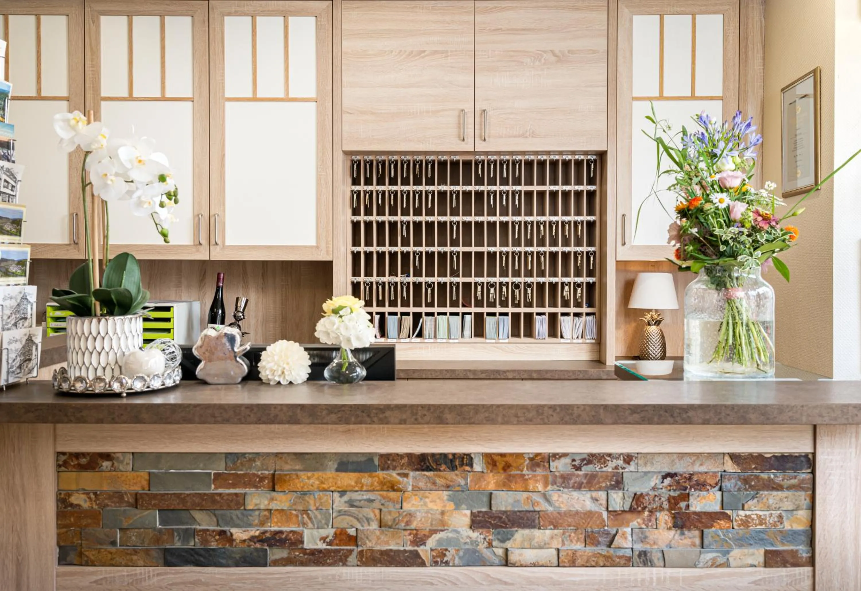 Lobby or reception in Hotel Pistono