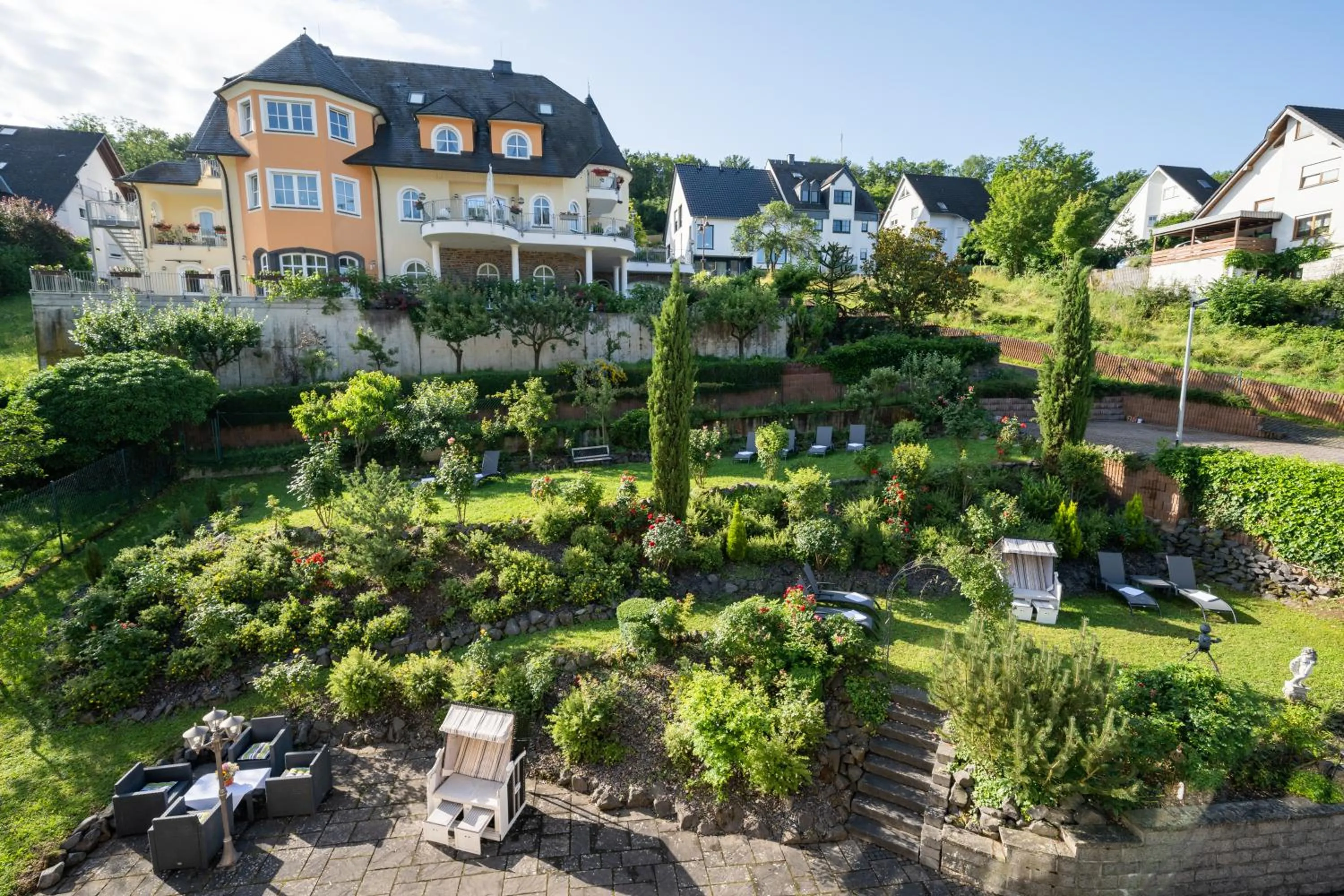 Garden in Hotel Pistono