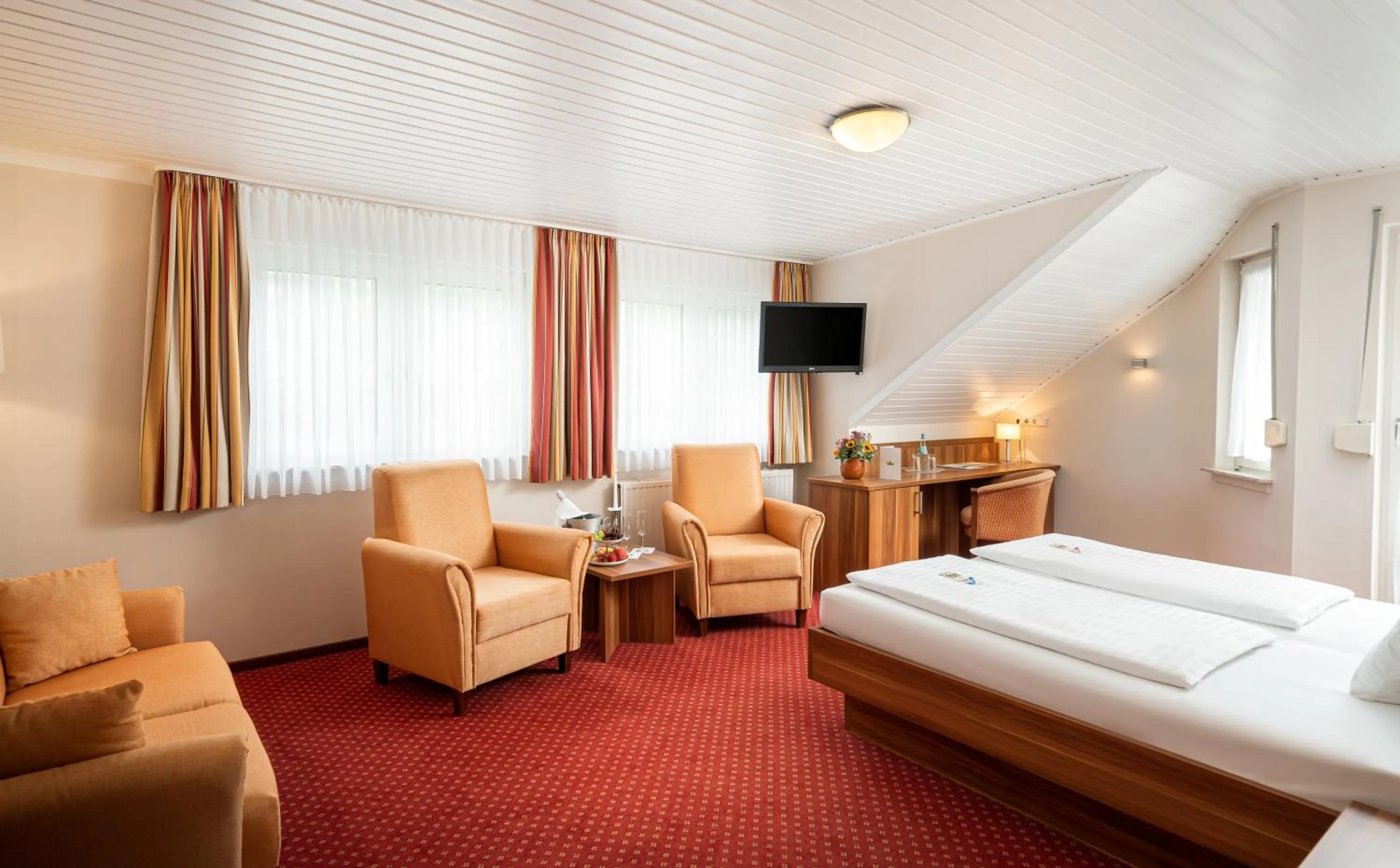 Bedroom, Bed in Hotel Pistono