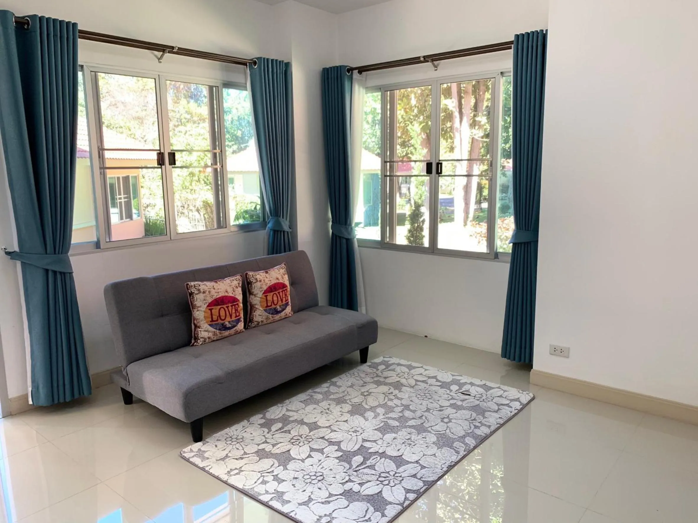 Living room in Baan Ping Kan Longstay