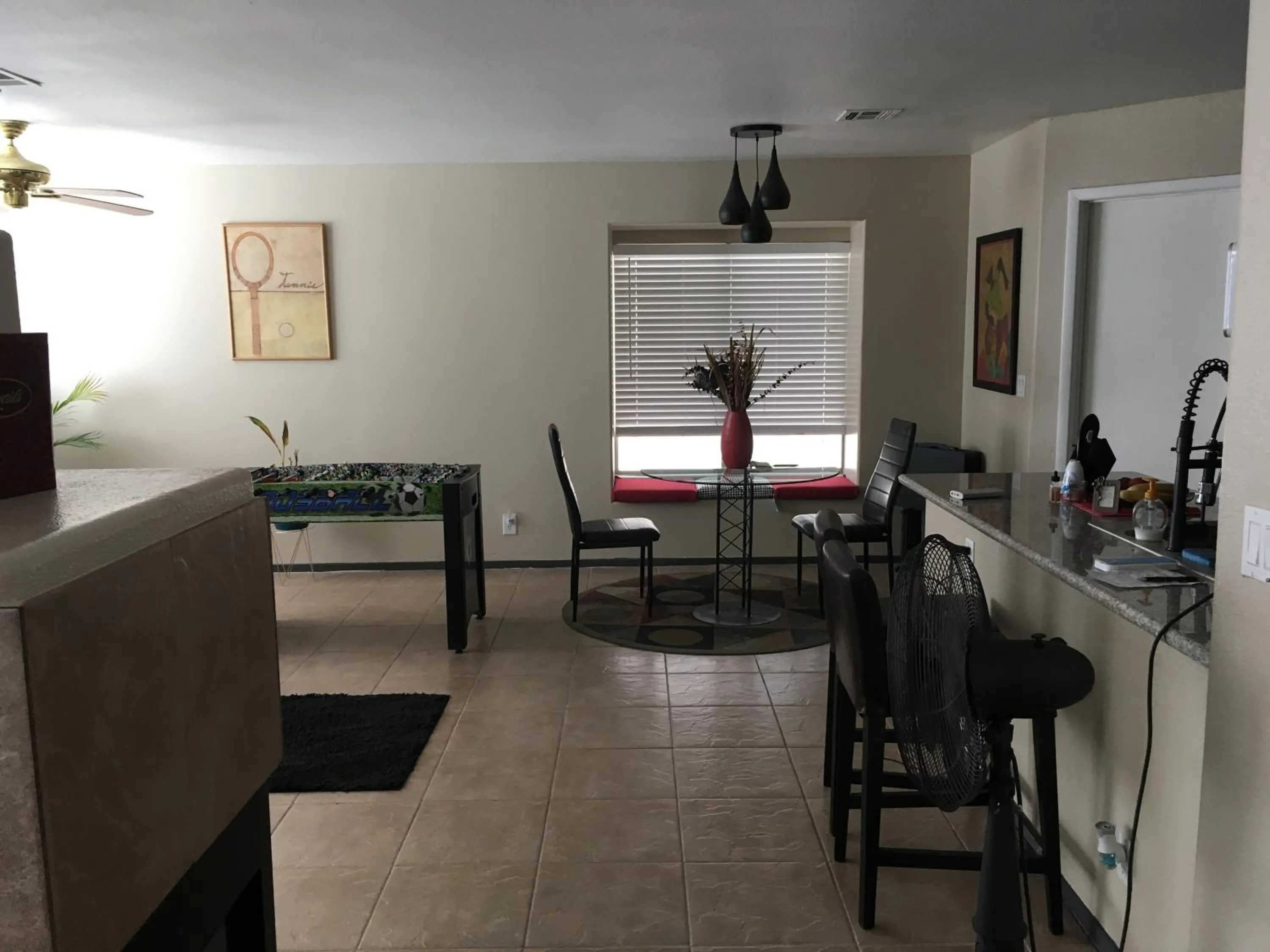 Dining area in Welcome House Las Vegas