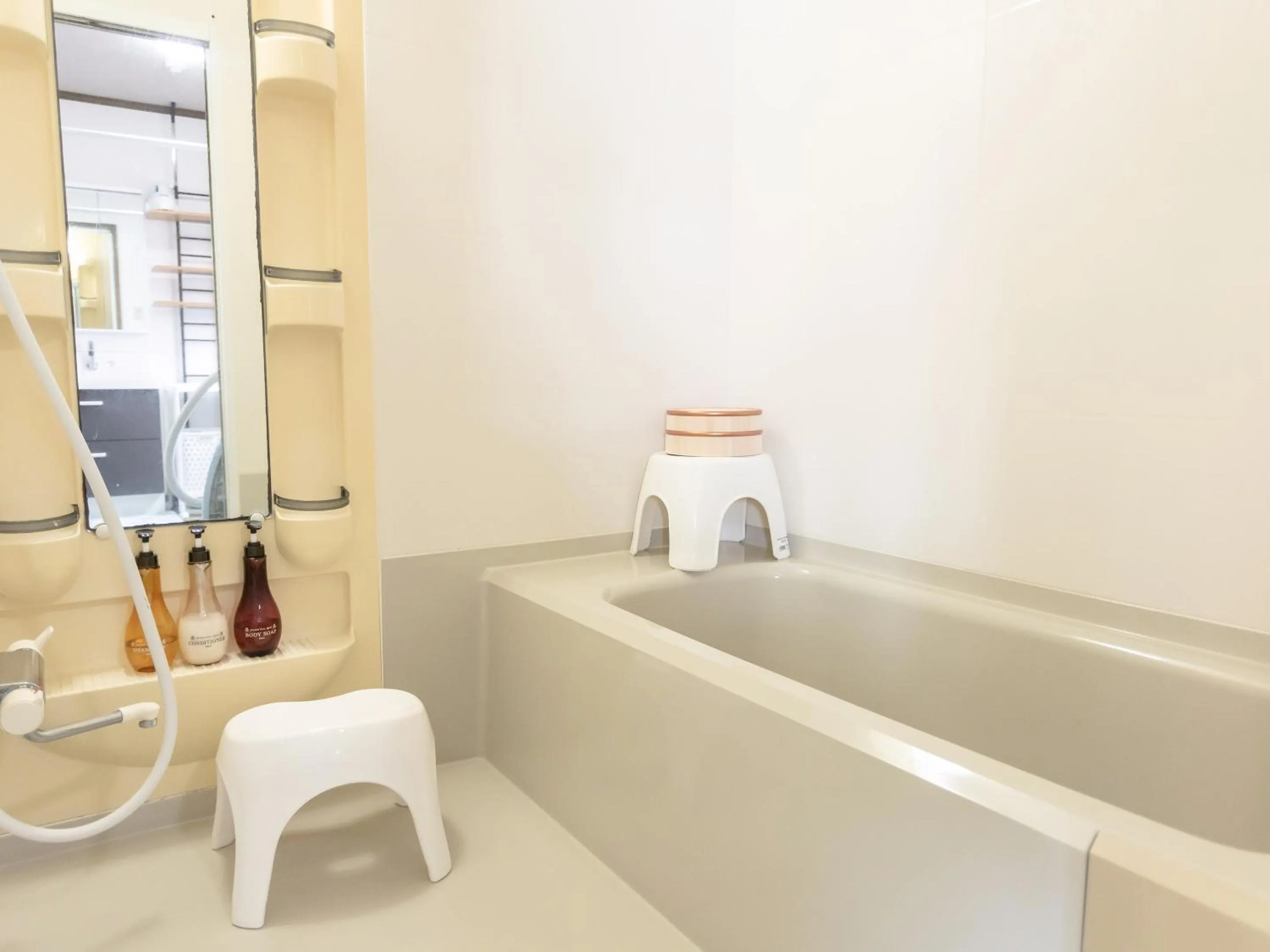 Bathroom in CHALET BURLAP FURANUI