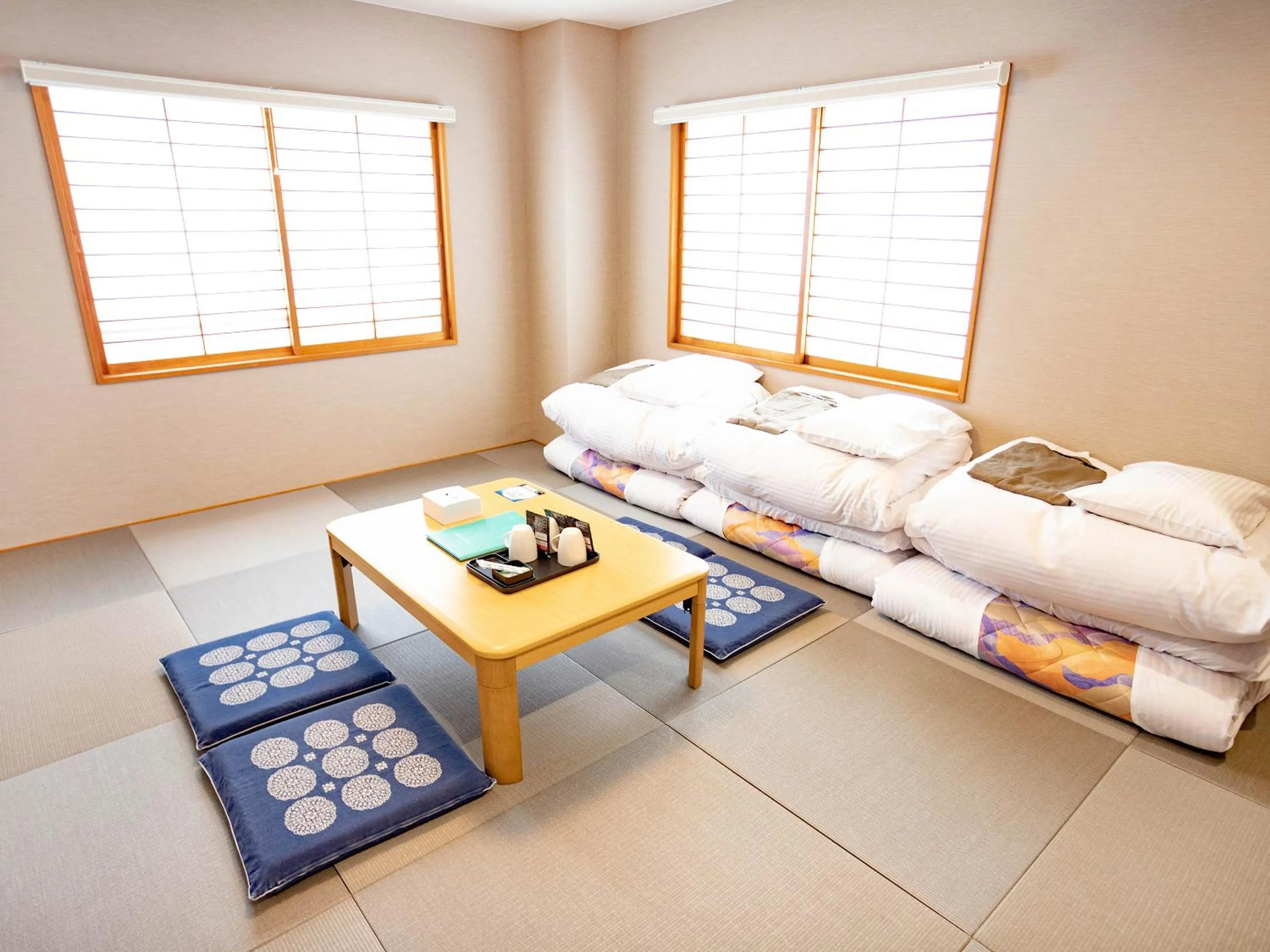 Photo of the whole room, Bed in CHALET BURLAP FURANUI