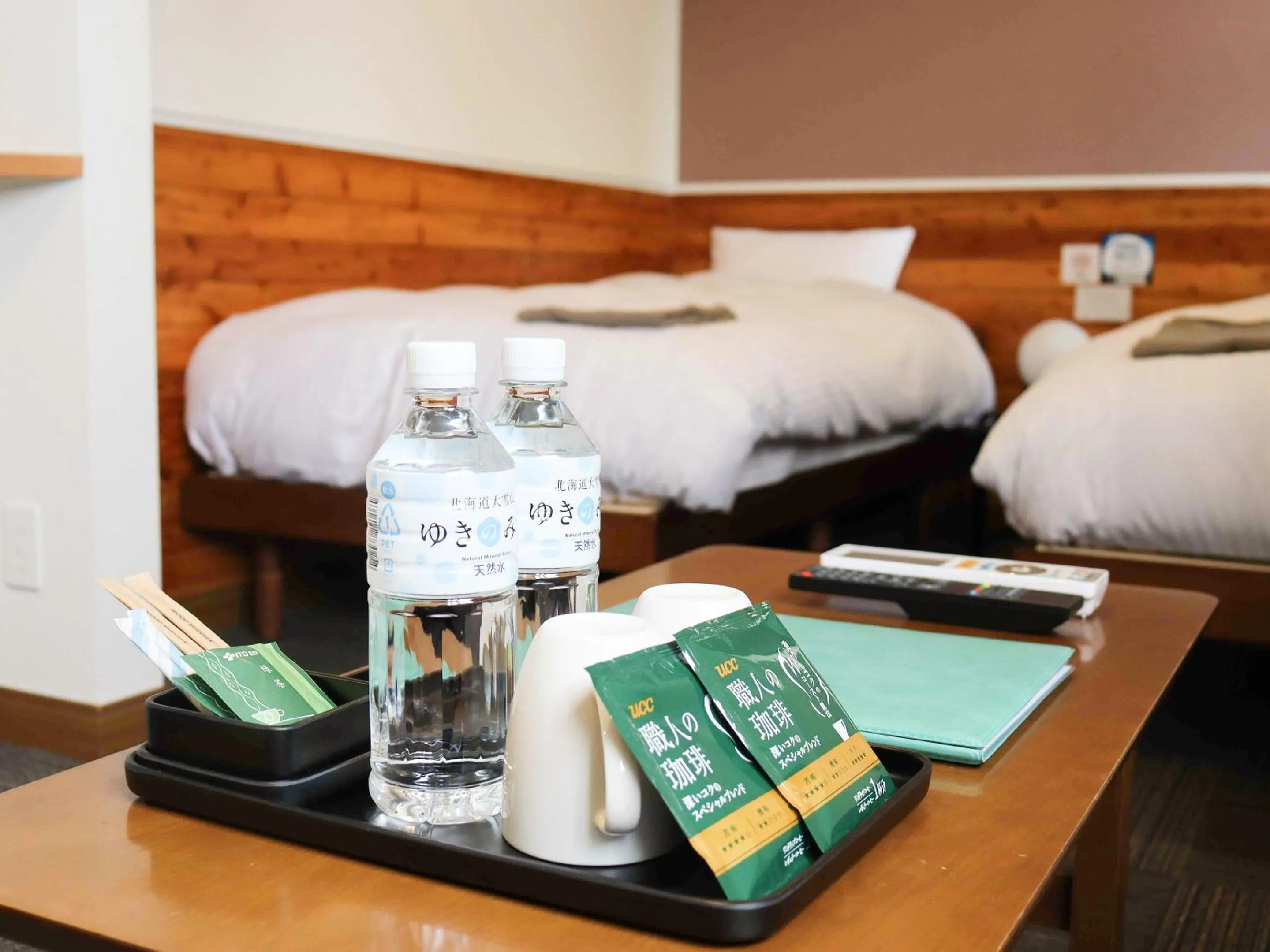 Photo of the whole room, Bed in CHALET BURLAP FURANUI