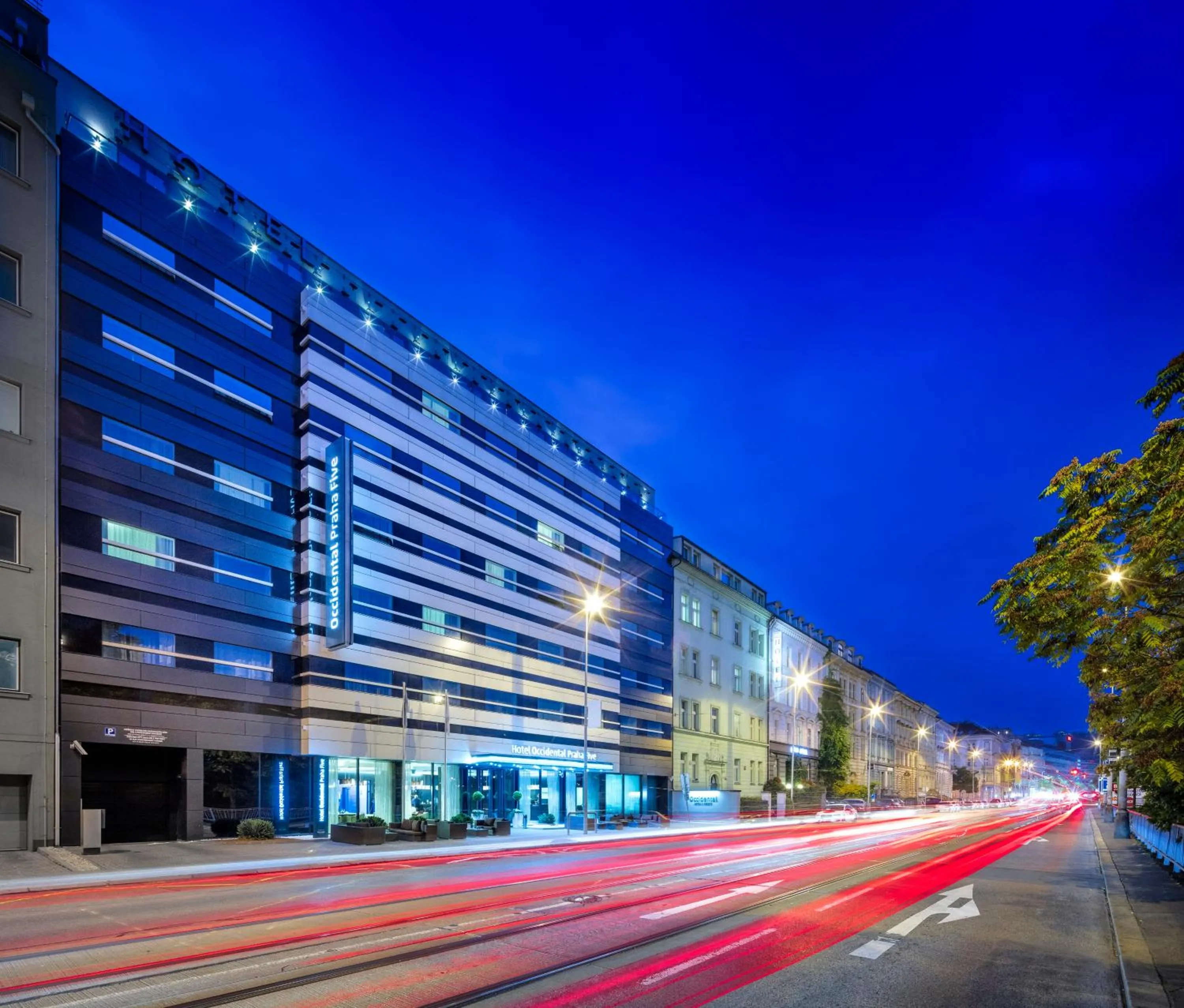 Facade/entrance in Occidental Praha Five