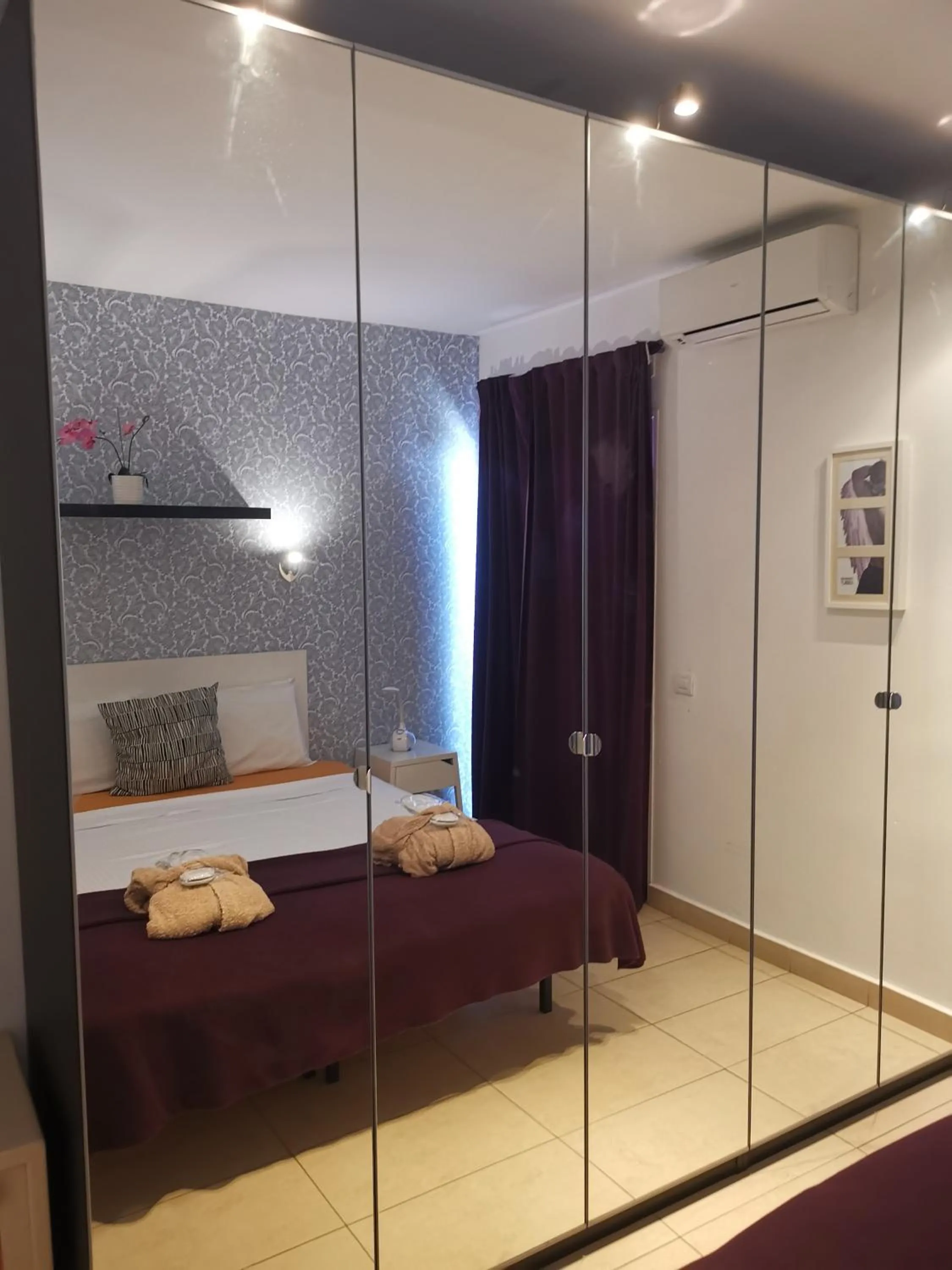 Bedroom, Bed in Rainbow Golf Bungalows, Gay Men-only Resort