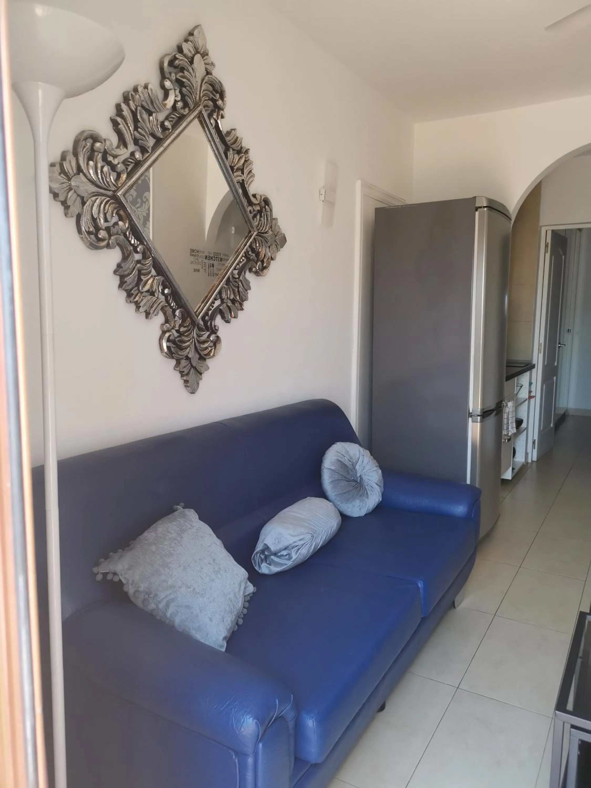 Living room, Bed in Rainbow Golf Bungalows, Gay Men-only Resort