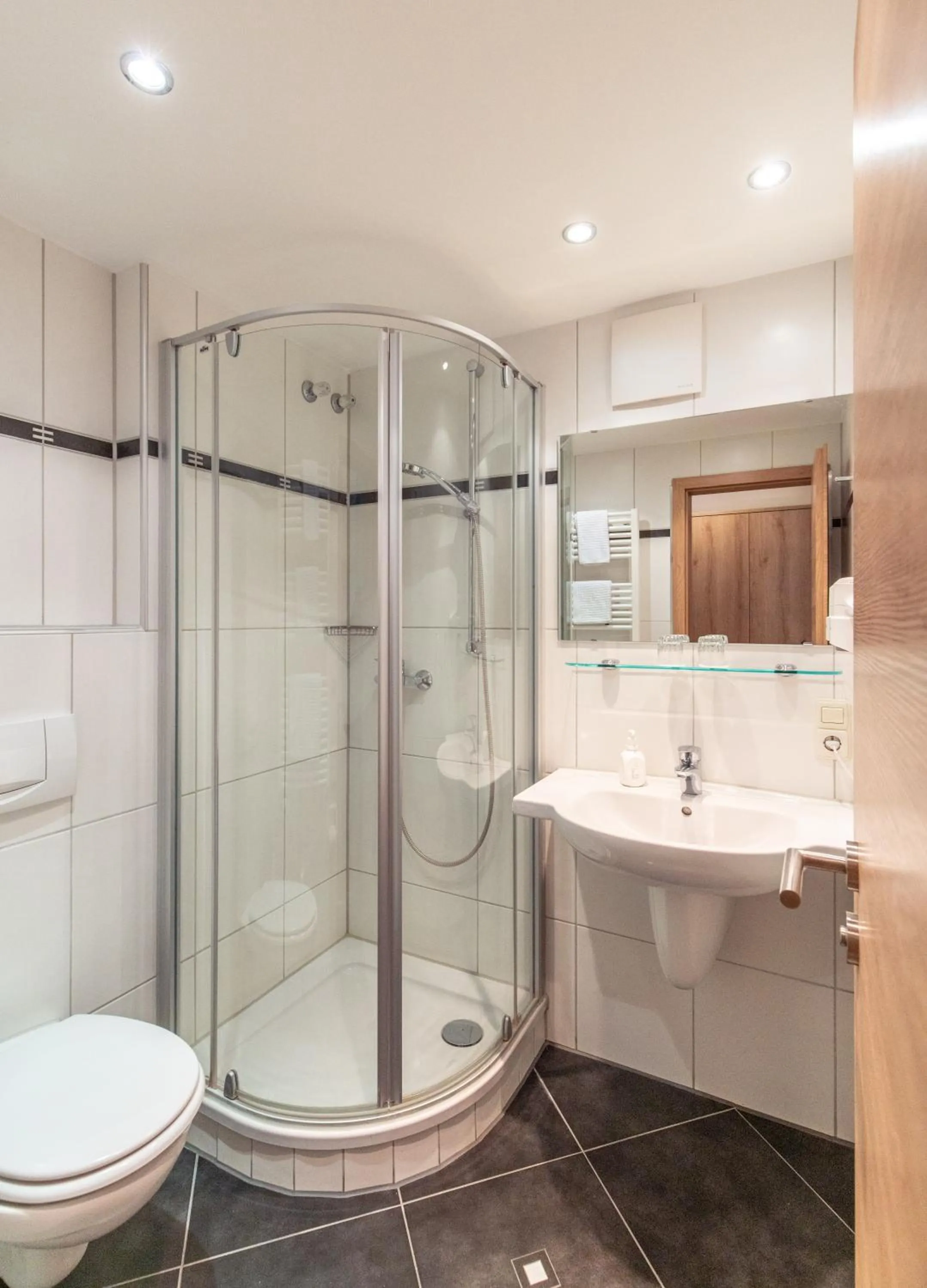 Bathroom in Hotel Schwan