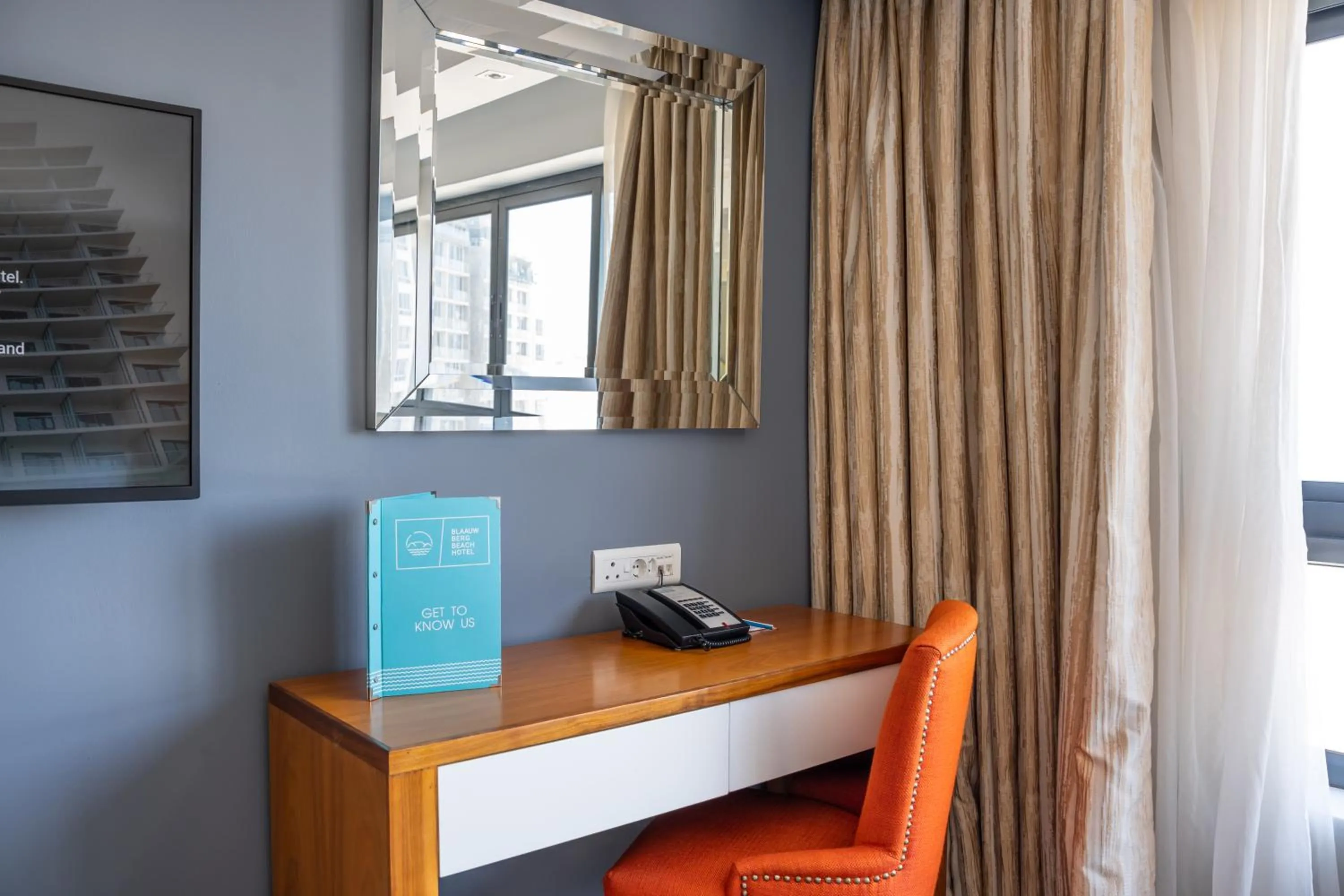 Seating area in Blaauwberg Beach Hotel