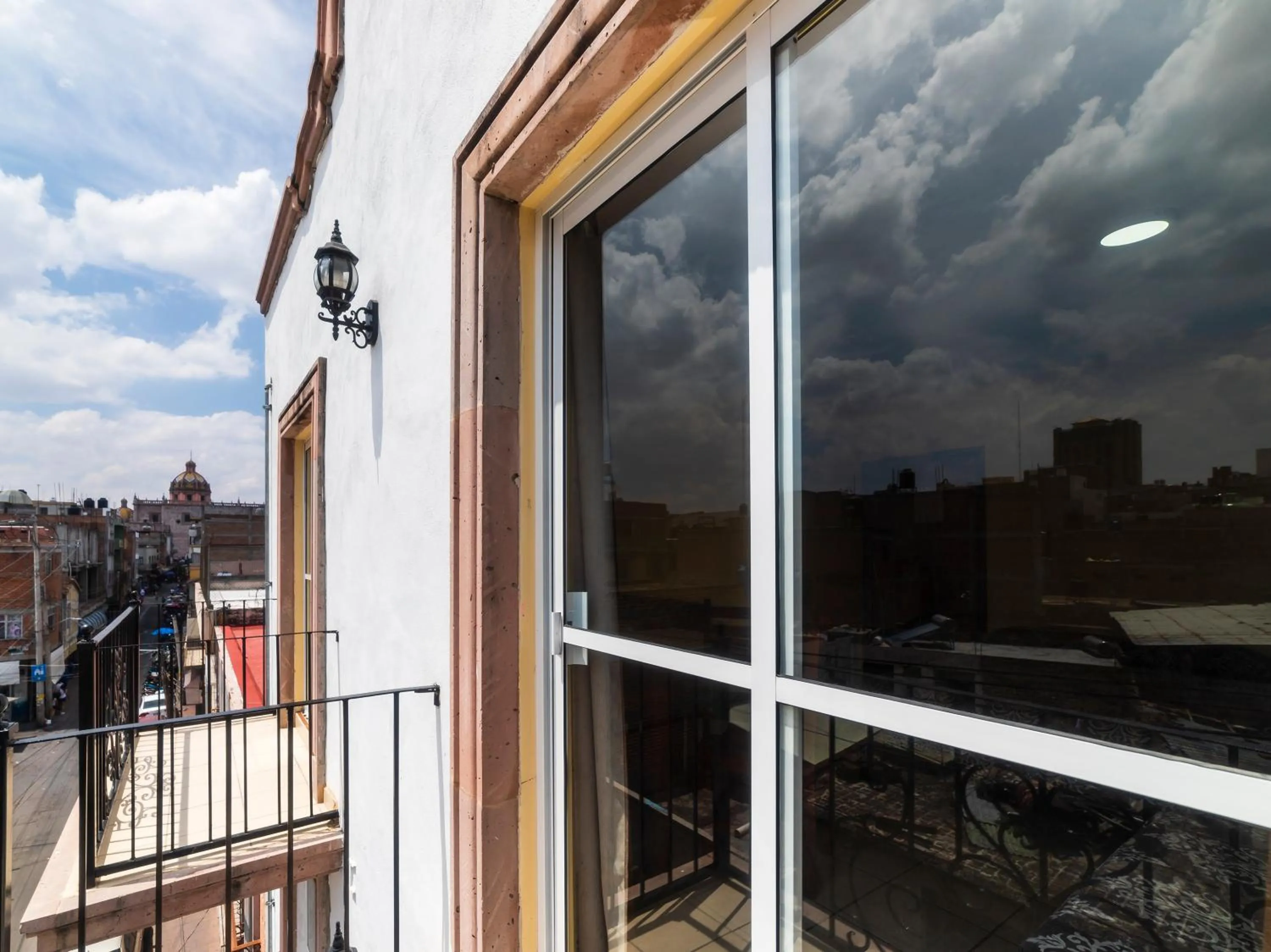 Balcony/Terrace in Hotel Zaragoza, San Juan de los Lagos