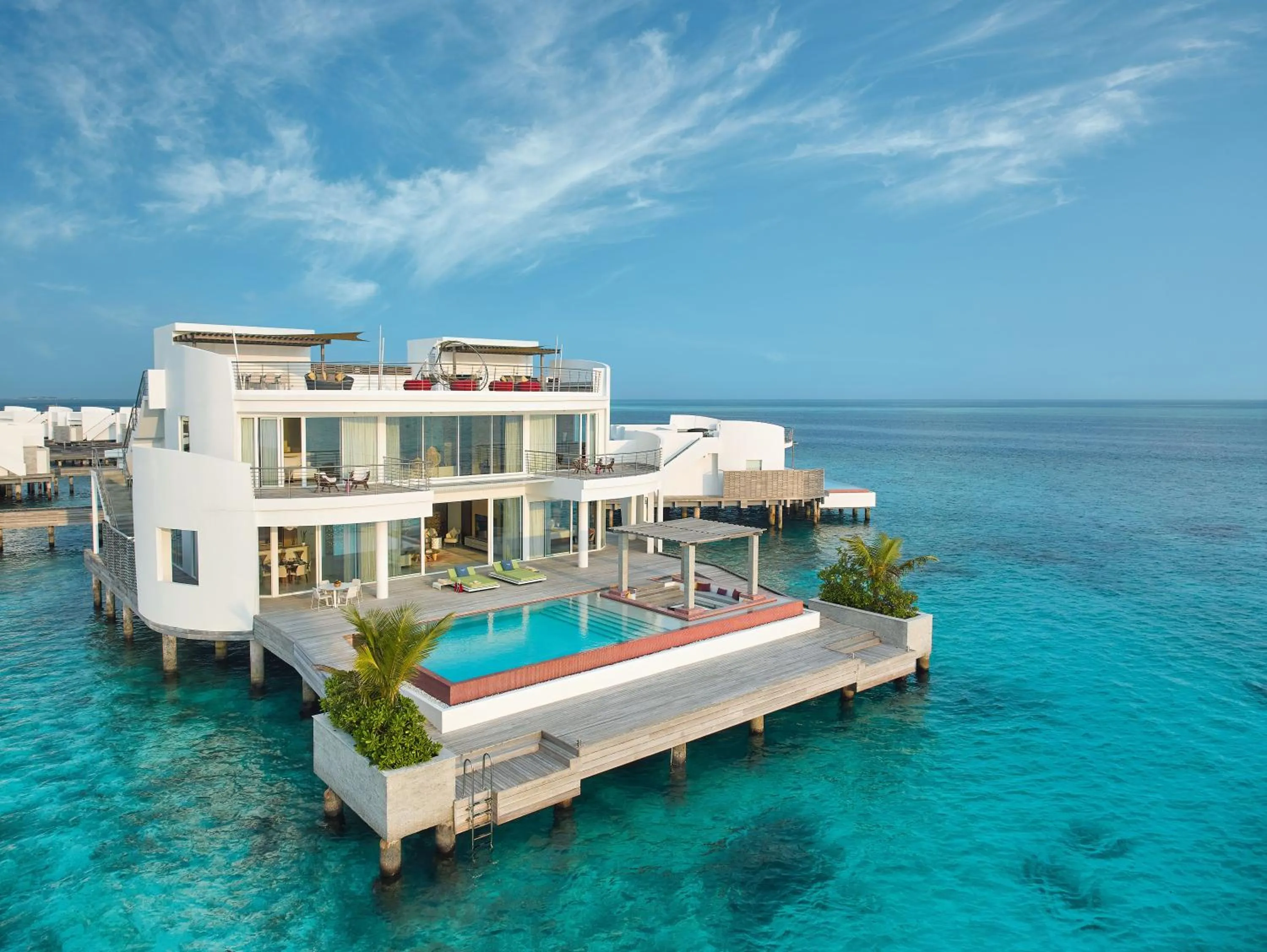 Property building in Jumeirah Olhahali Island Maldives