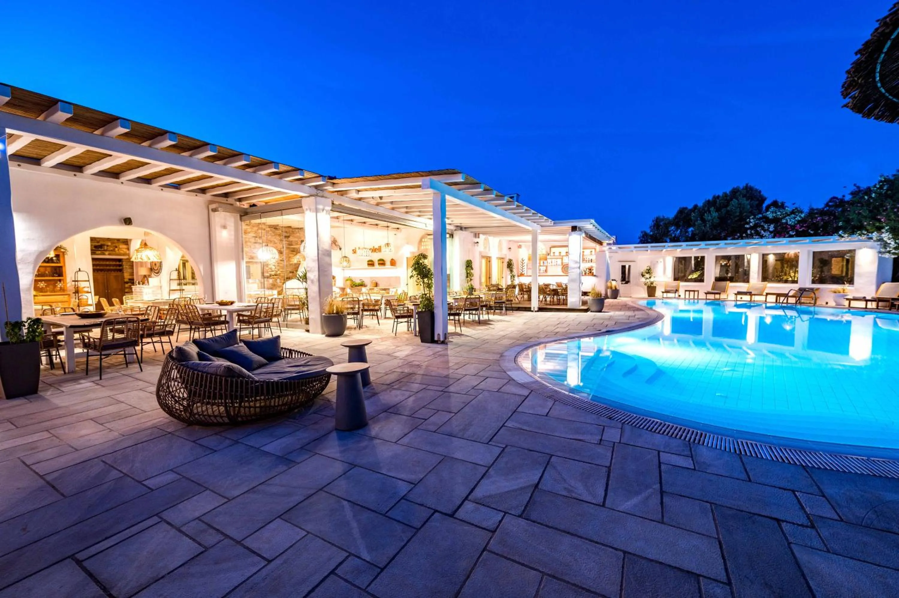 Night in Anthea Hotel