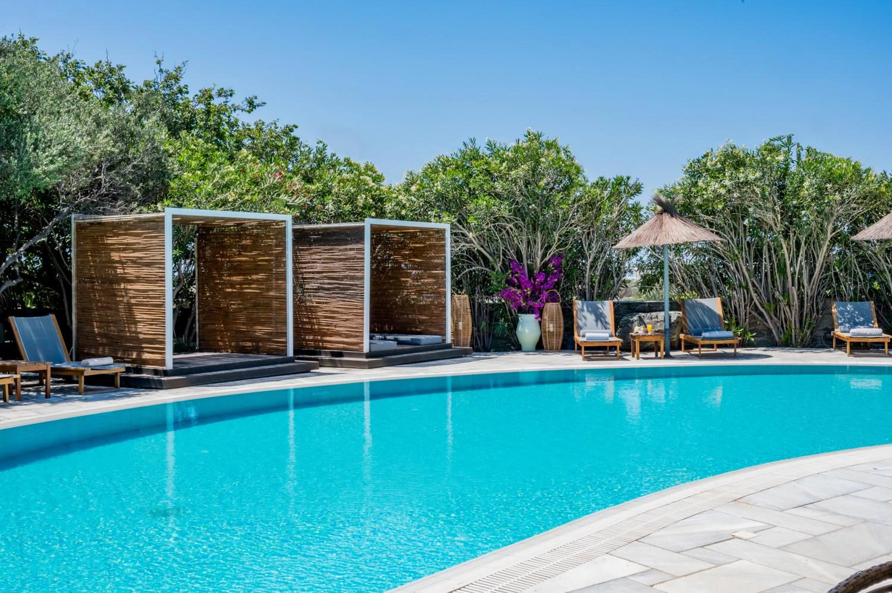 Pool view in Anthea Hotel