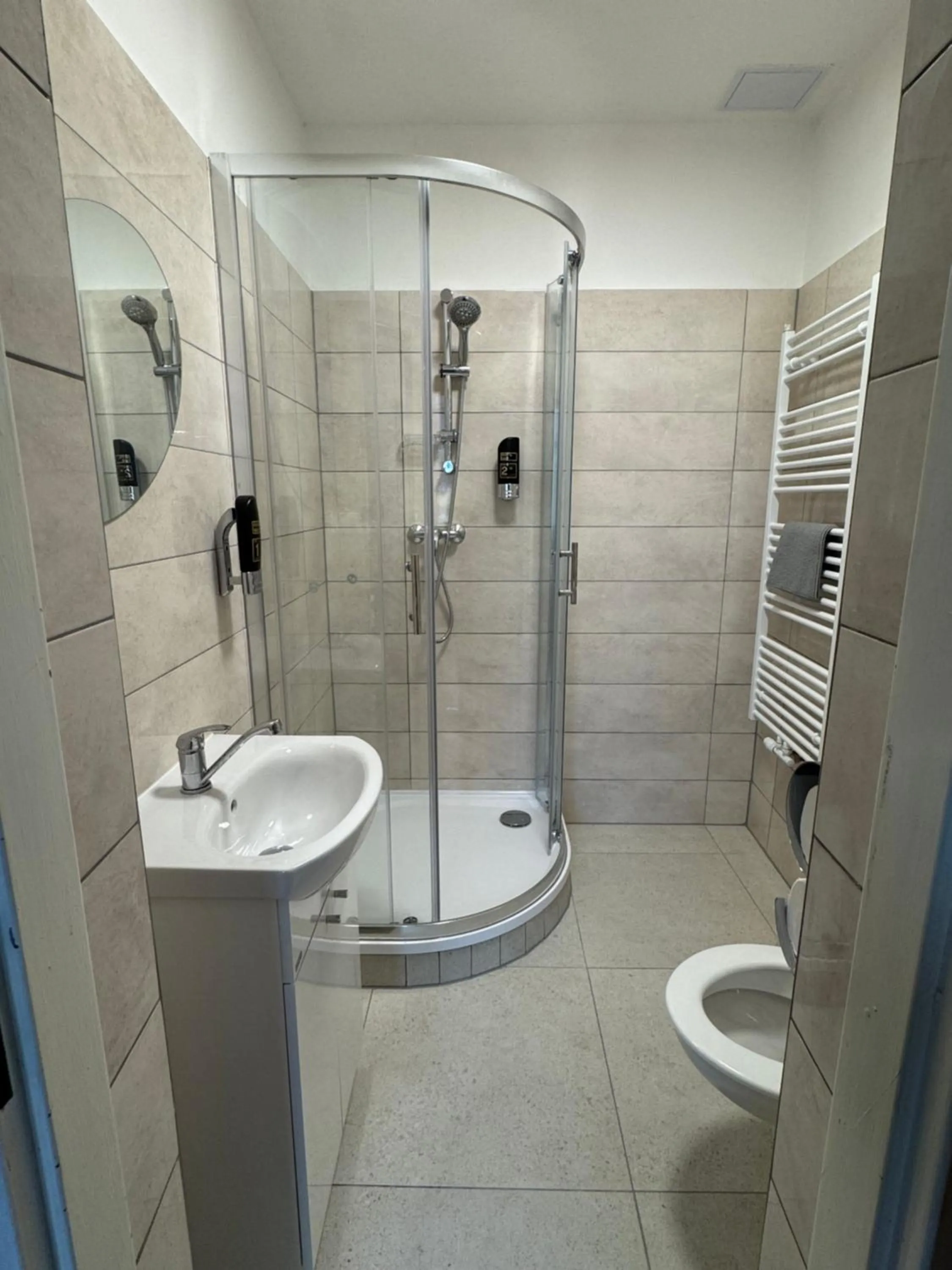 Shower in Hotel Praděd Rýmařov