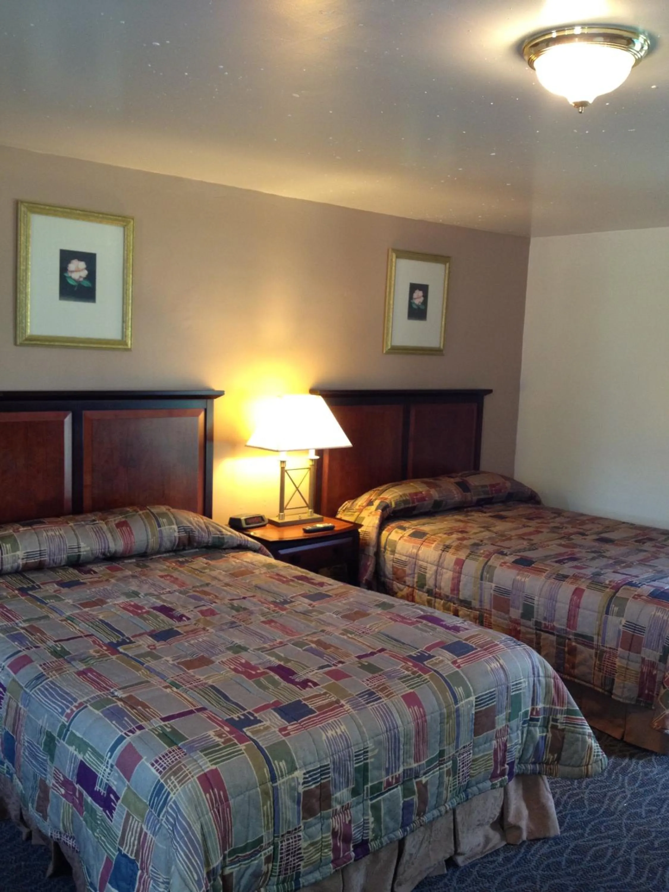 Bed in Ridge Top Motel - Bryson City