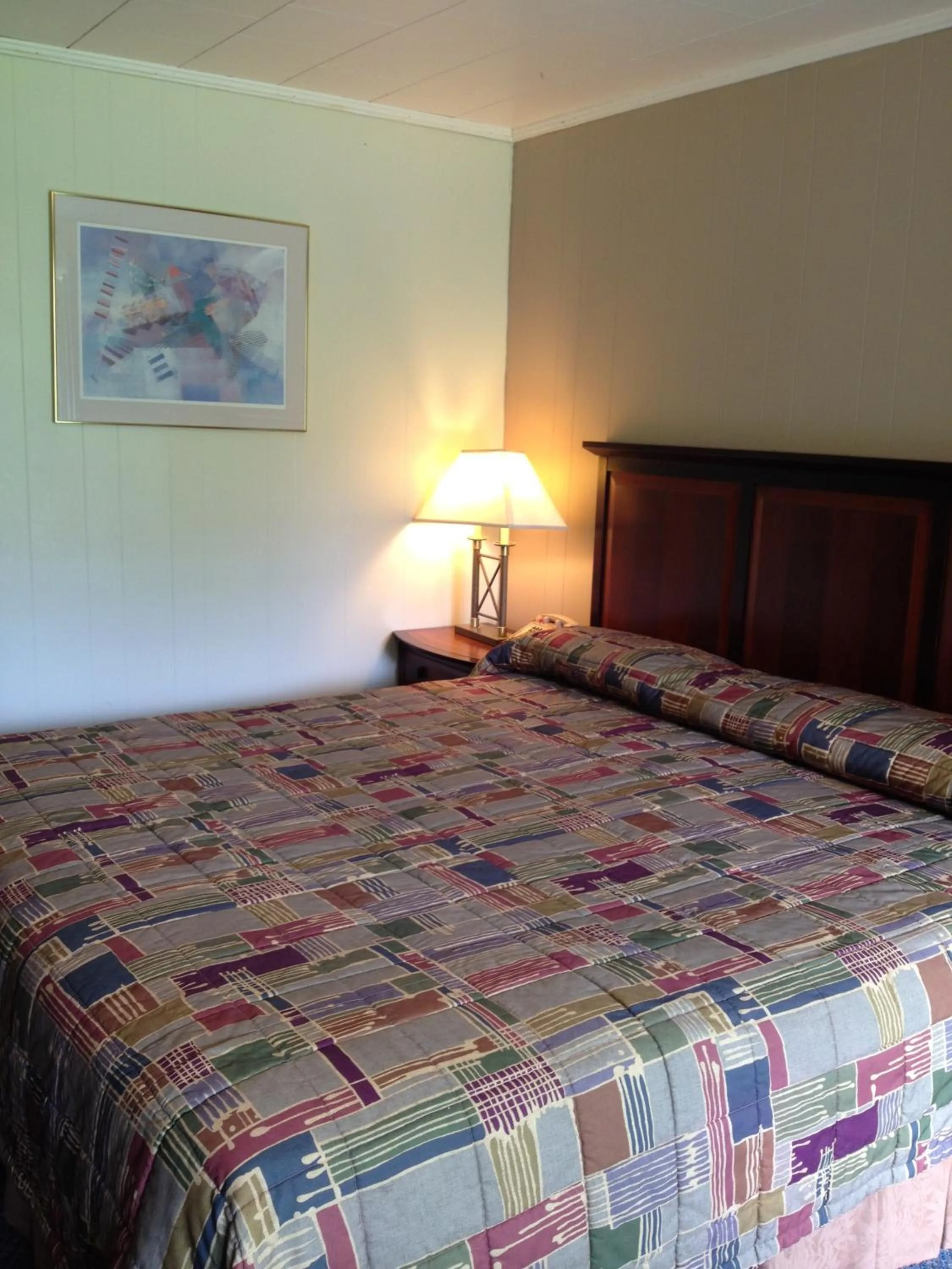 Bed in Ridge Top Motel - Bryson City