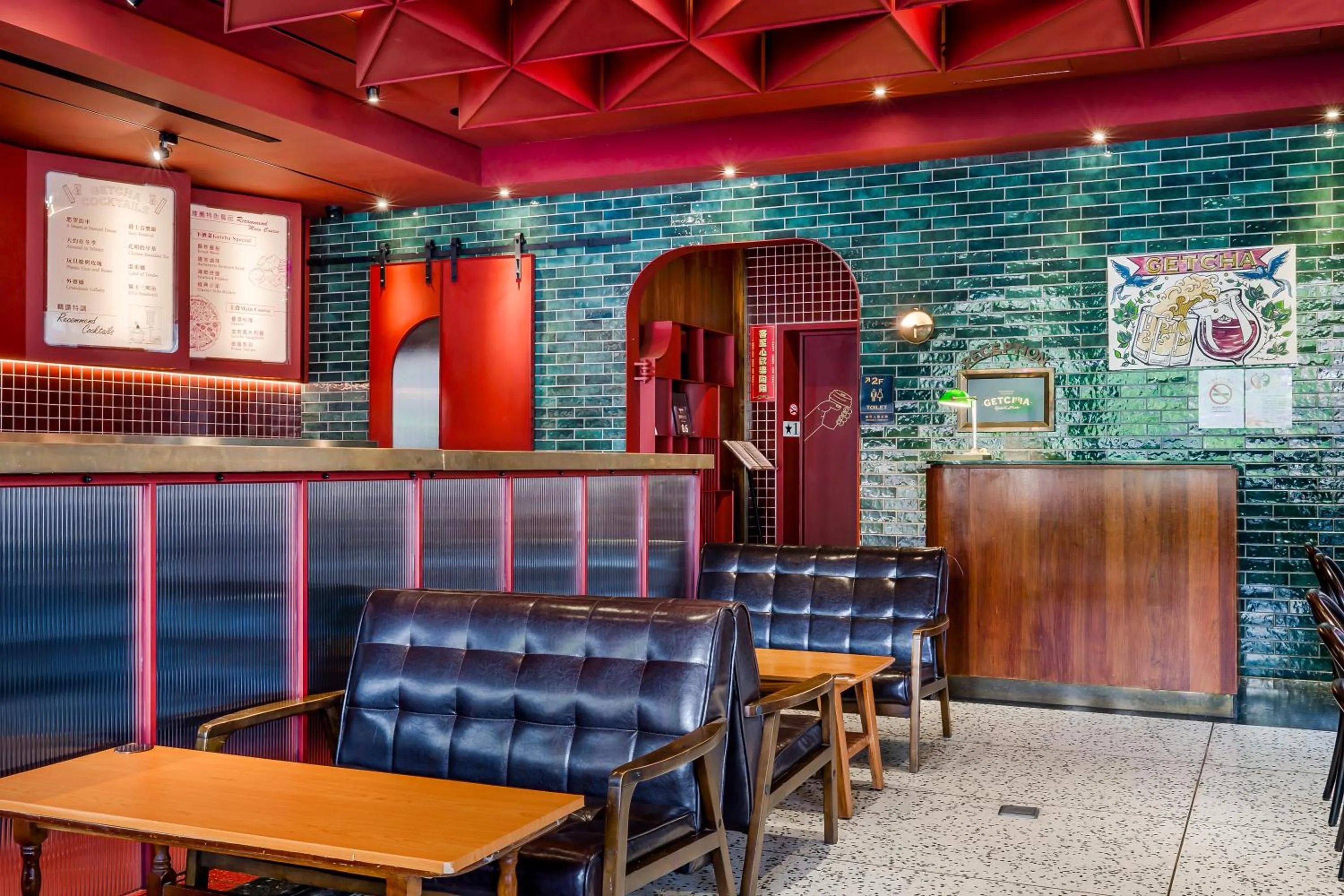 On site in Getcha Hostel