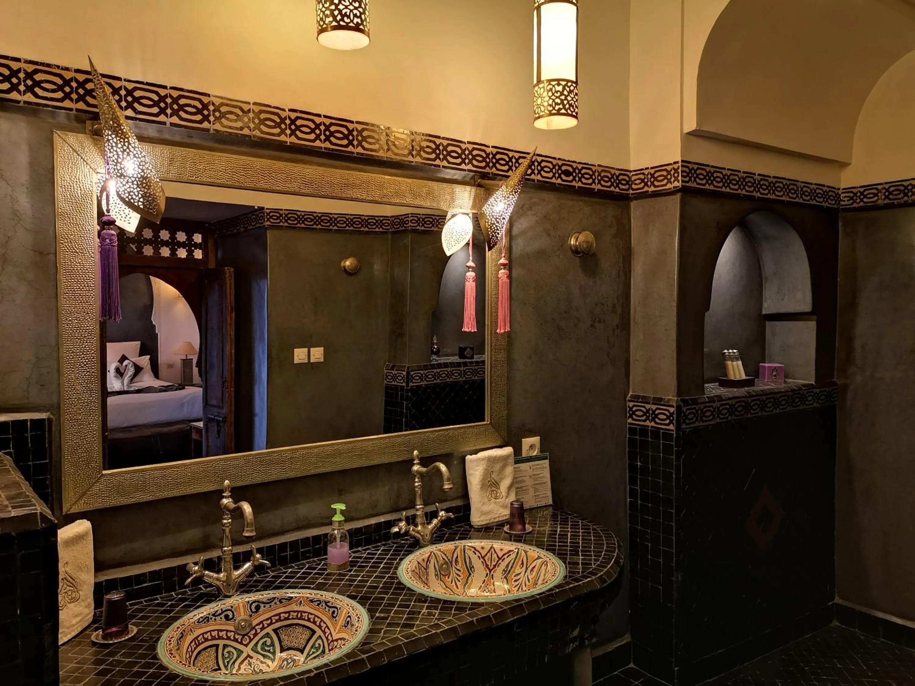 Bathroom in Riad Charme d'Orient Adults Only