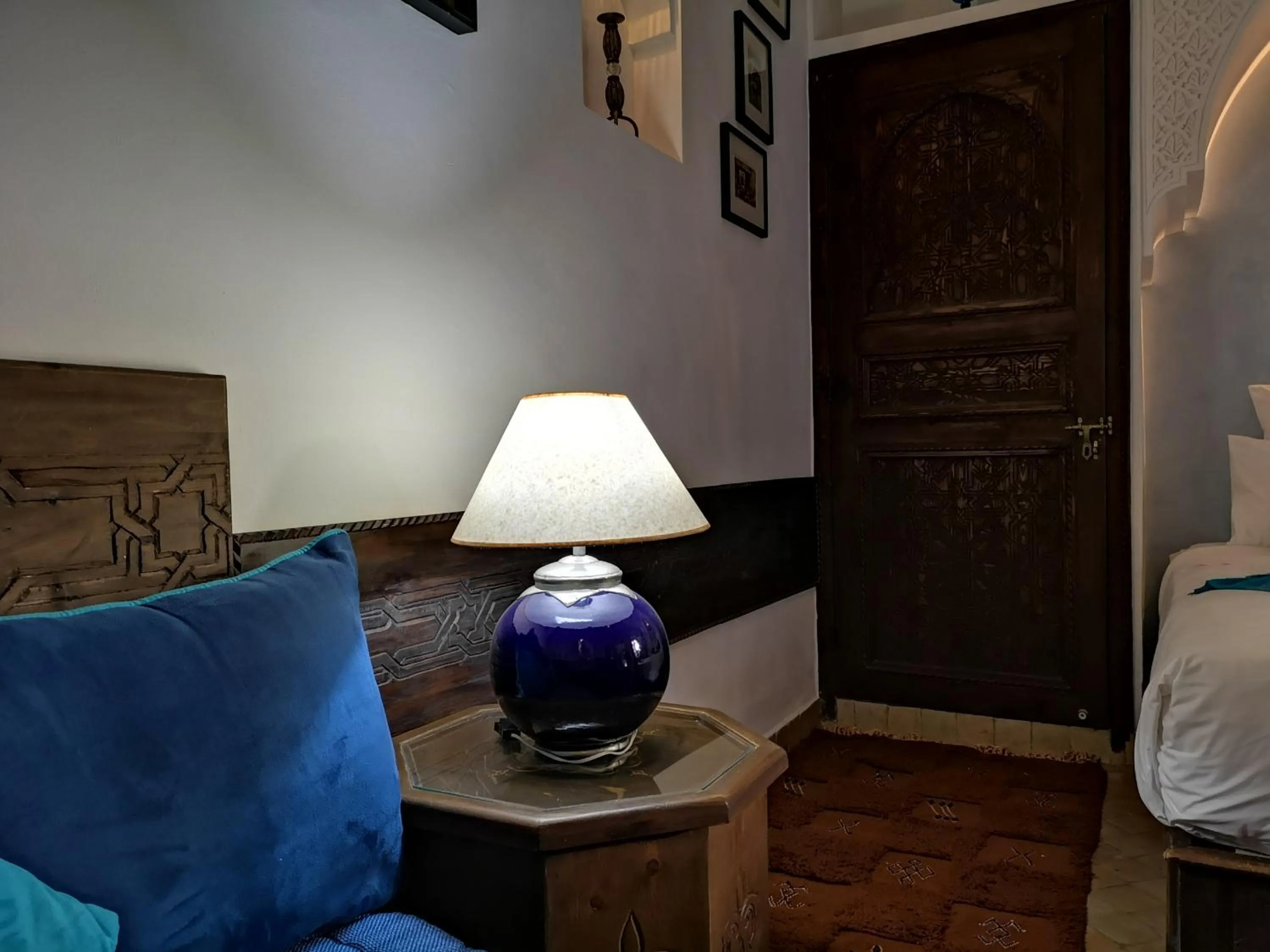 Bedroom, Bed in Riad Charme d'Orient Adults Only