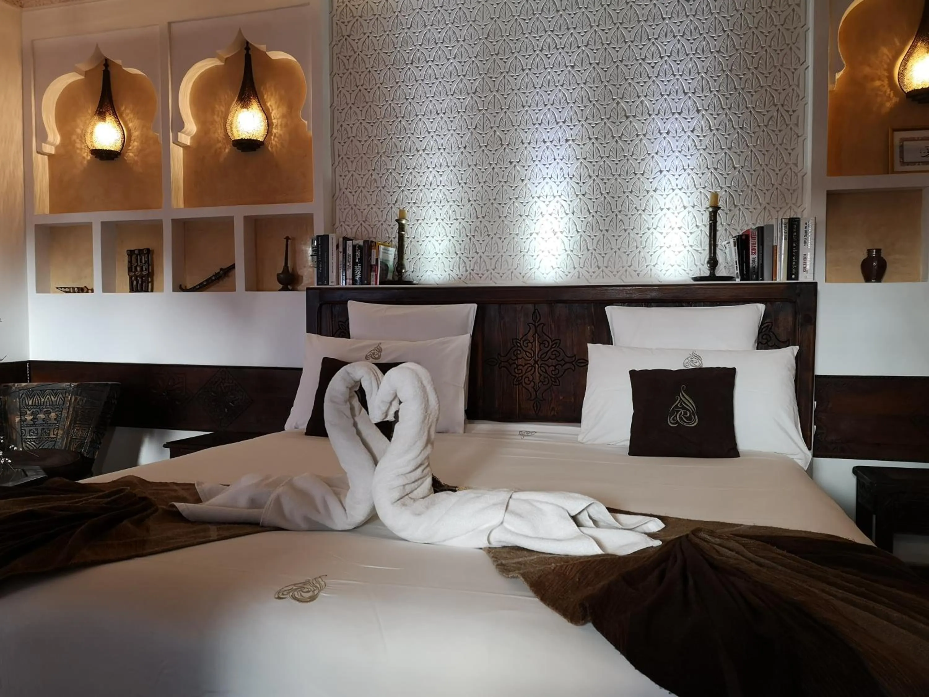 Bedroom, Bed in Riad Charme d'Orient Adults Only