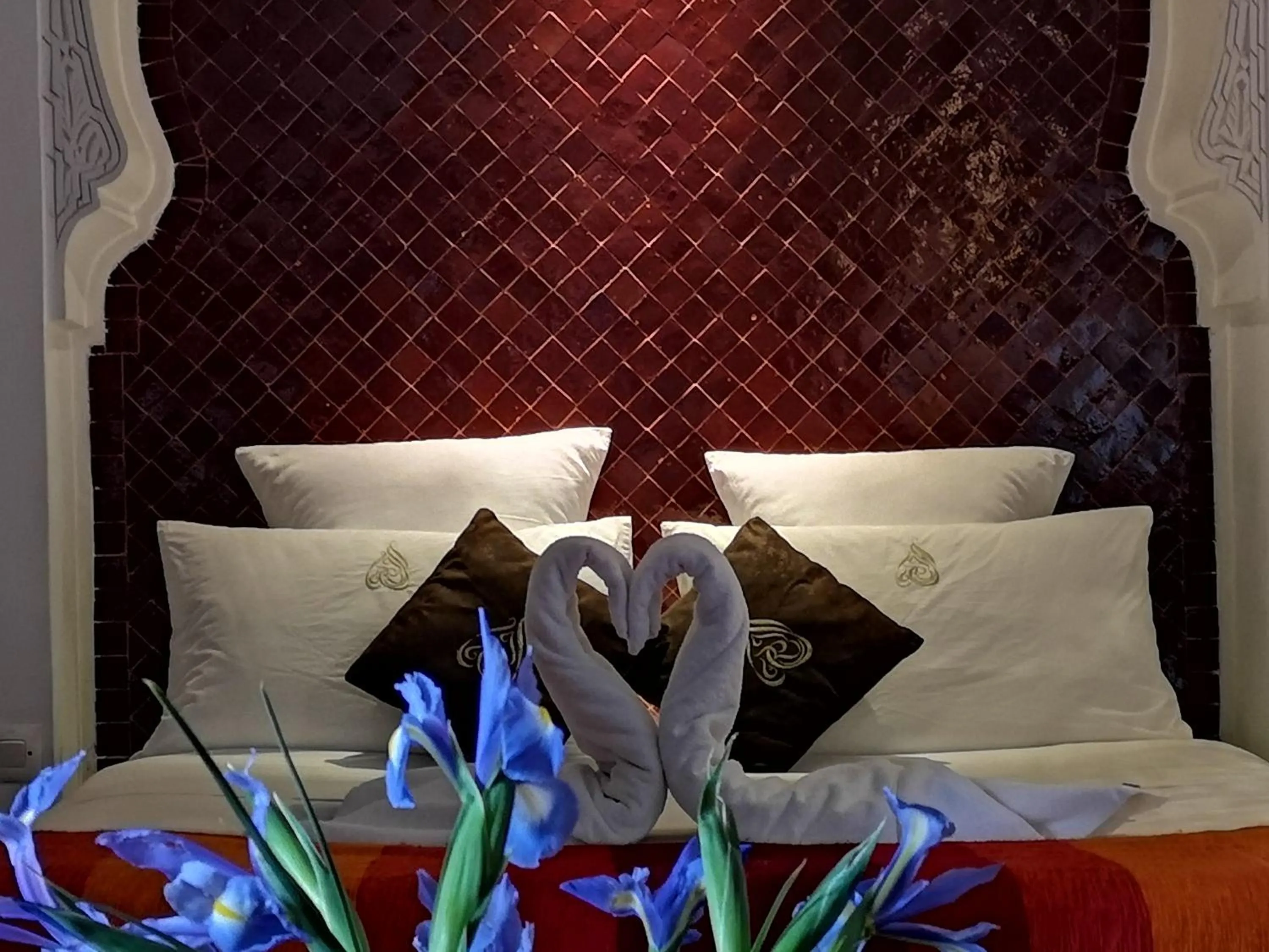 Bedroom, Bed in Riad Charme d'Orient Adults Only