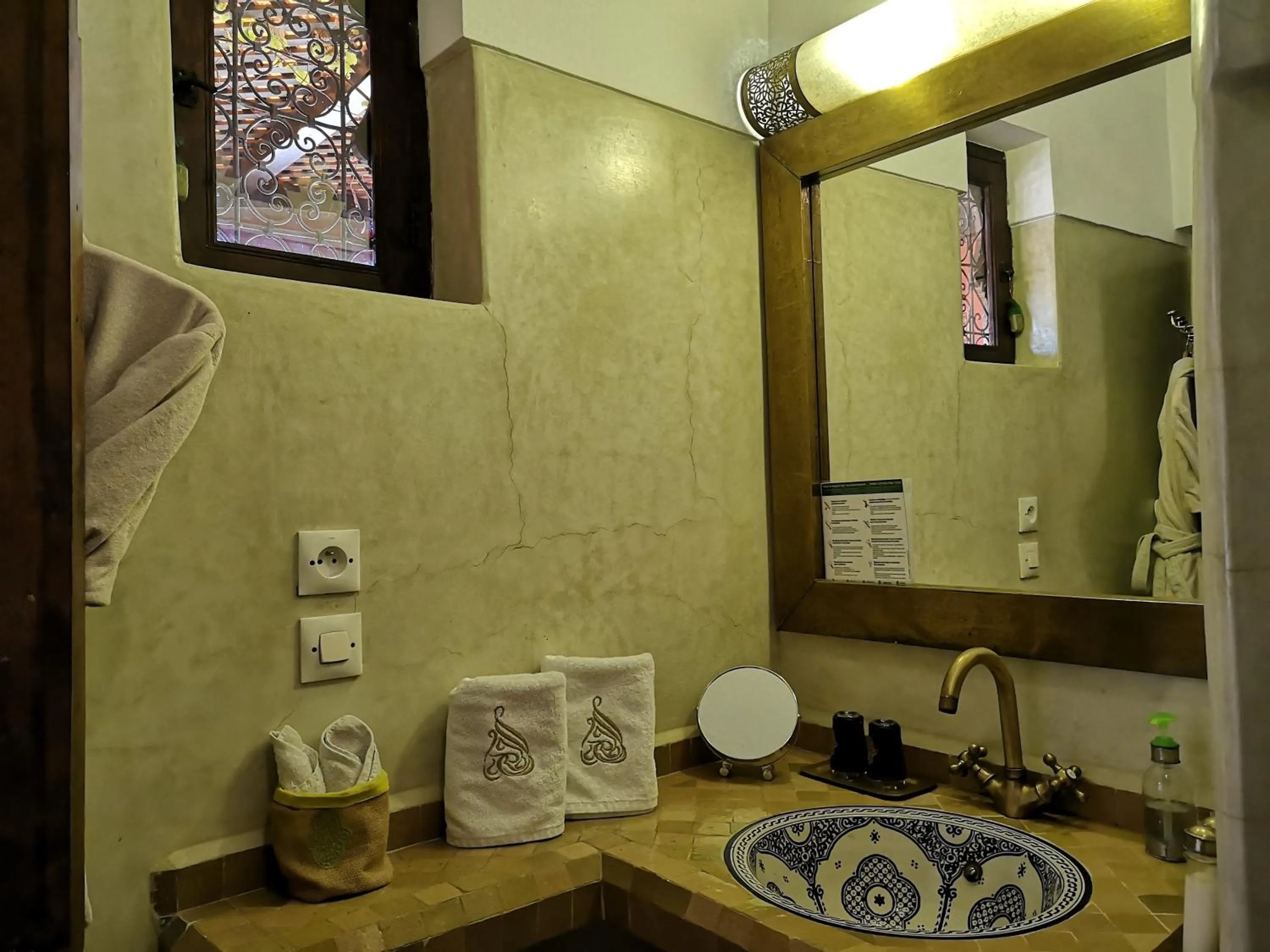 Bathroom in Riad Charme d'Orient Adults Only