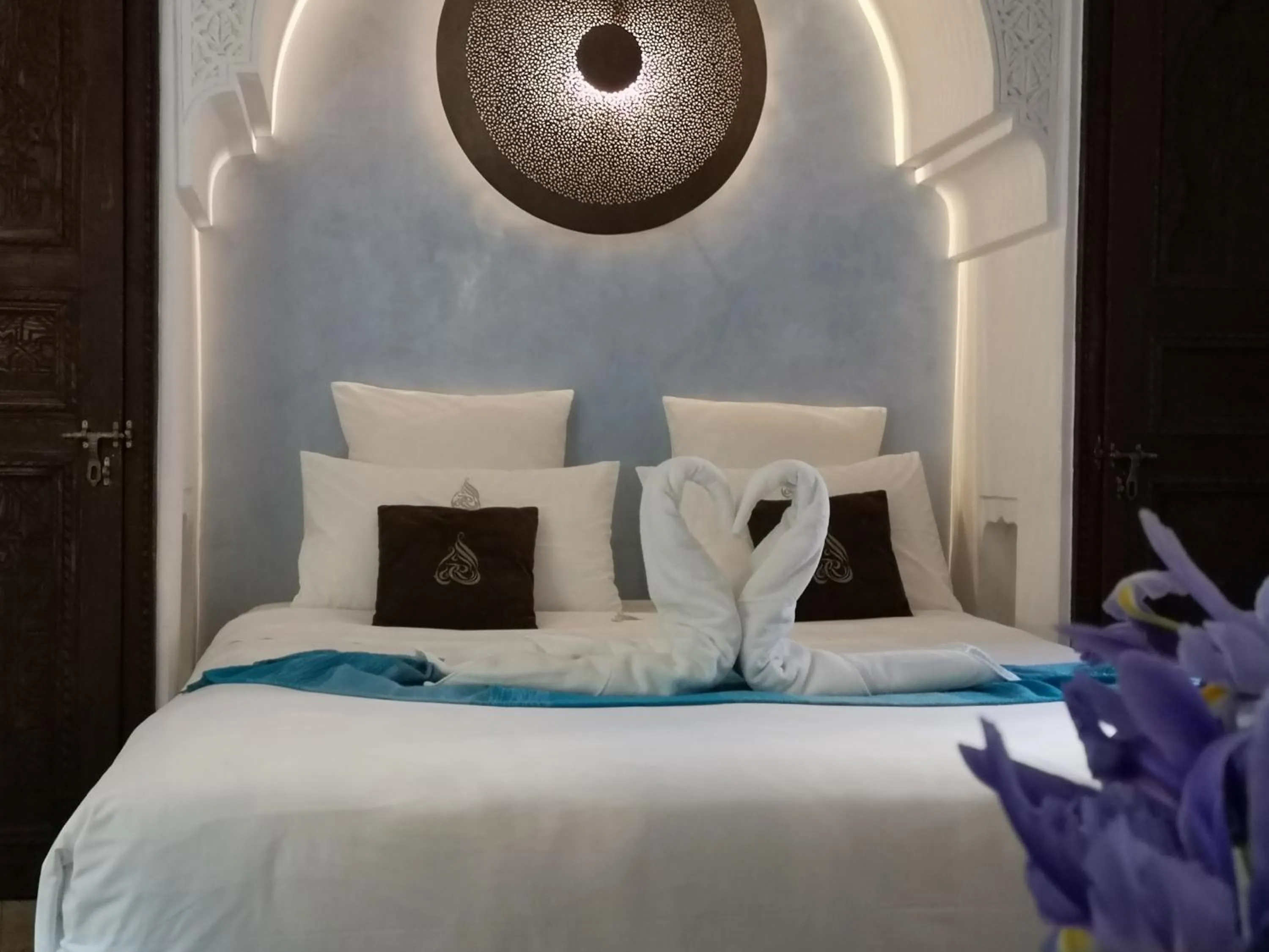 Bedroom, Bed in Riad Charme d'Orient Adults Only