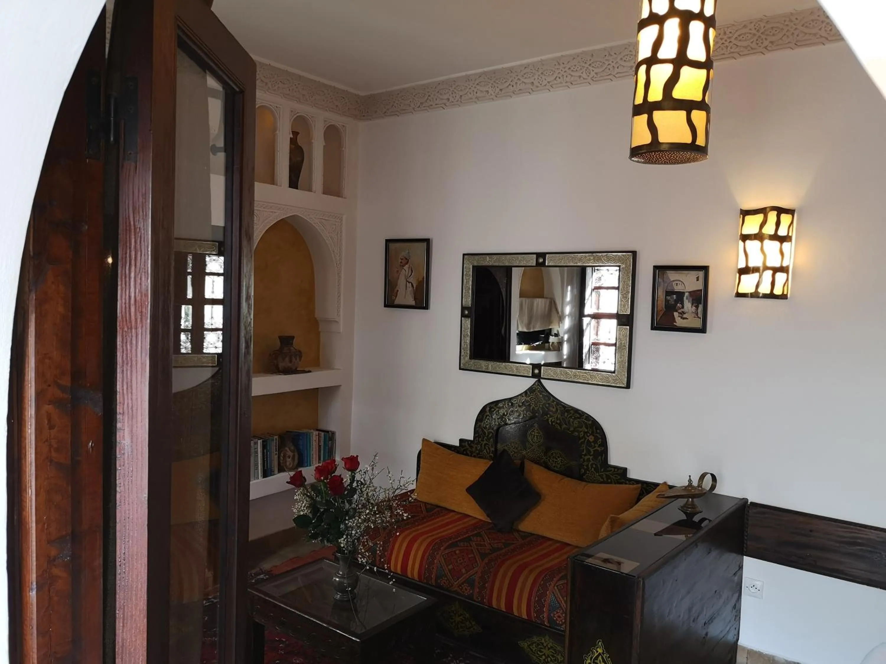 Living room in Riad Charme d'Orient Adults Only