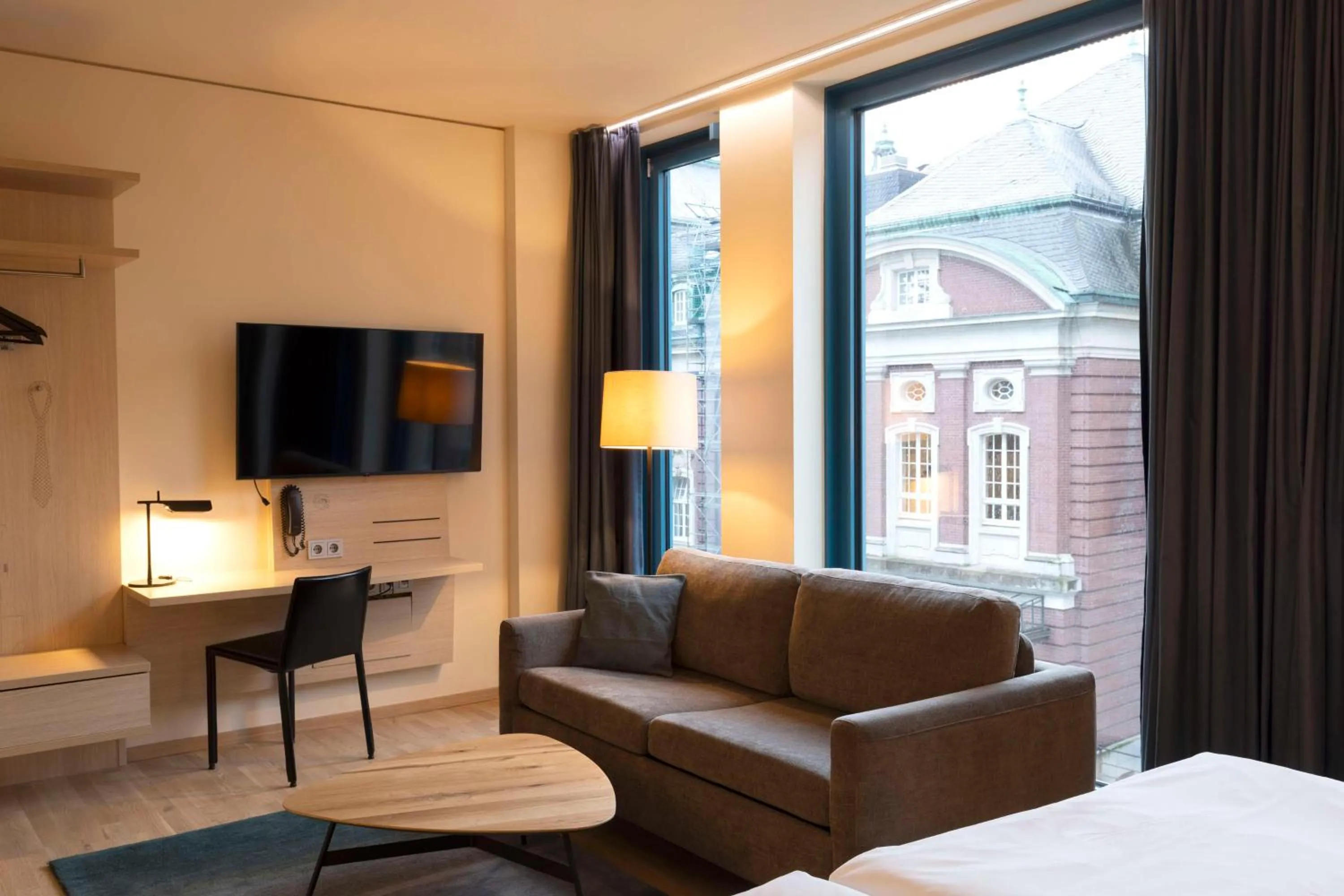 Bedroom, Bed in Scandic Hamburg Emporio