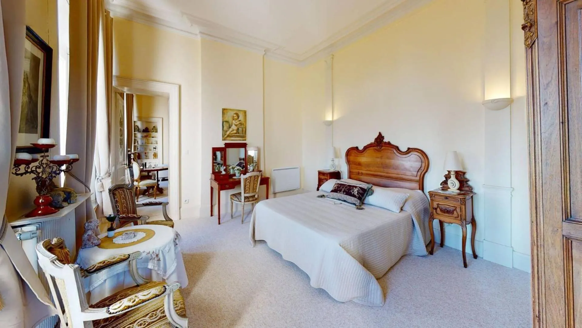 Deluxe Double Room with Shower in Château "Le Castel des Anges"